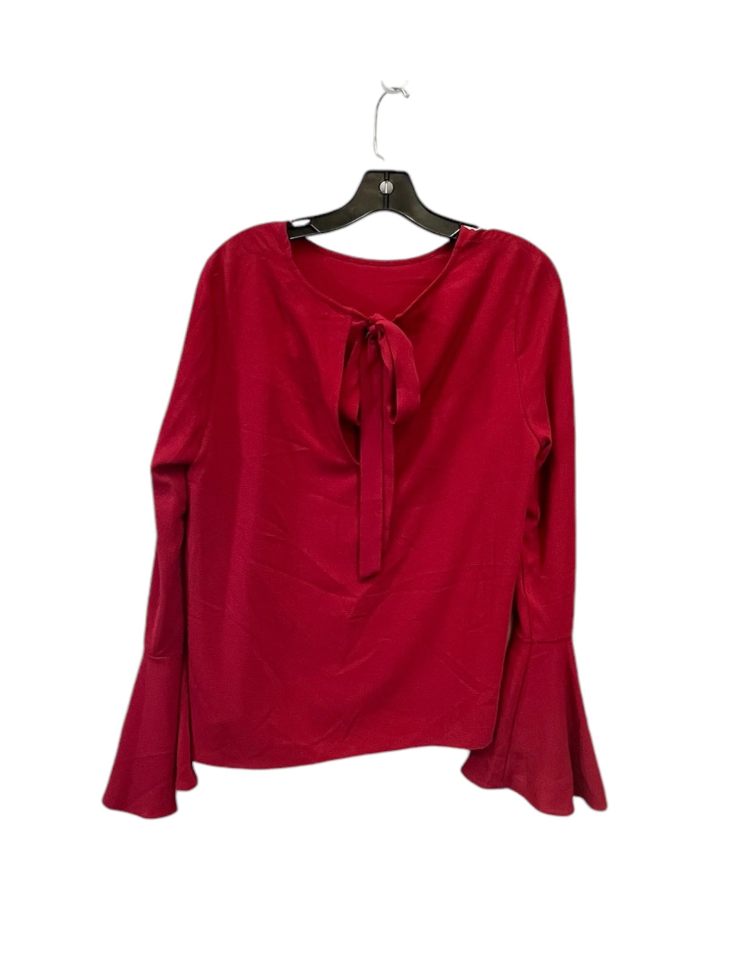 Top Long Sleeve By Wayf In Red, Size: M