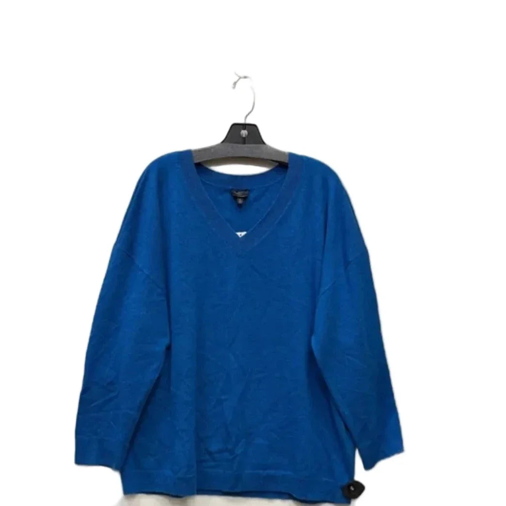 Sweater By Talbots In Blue, Size: 3x