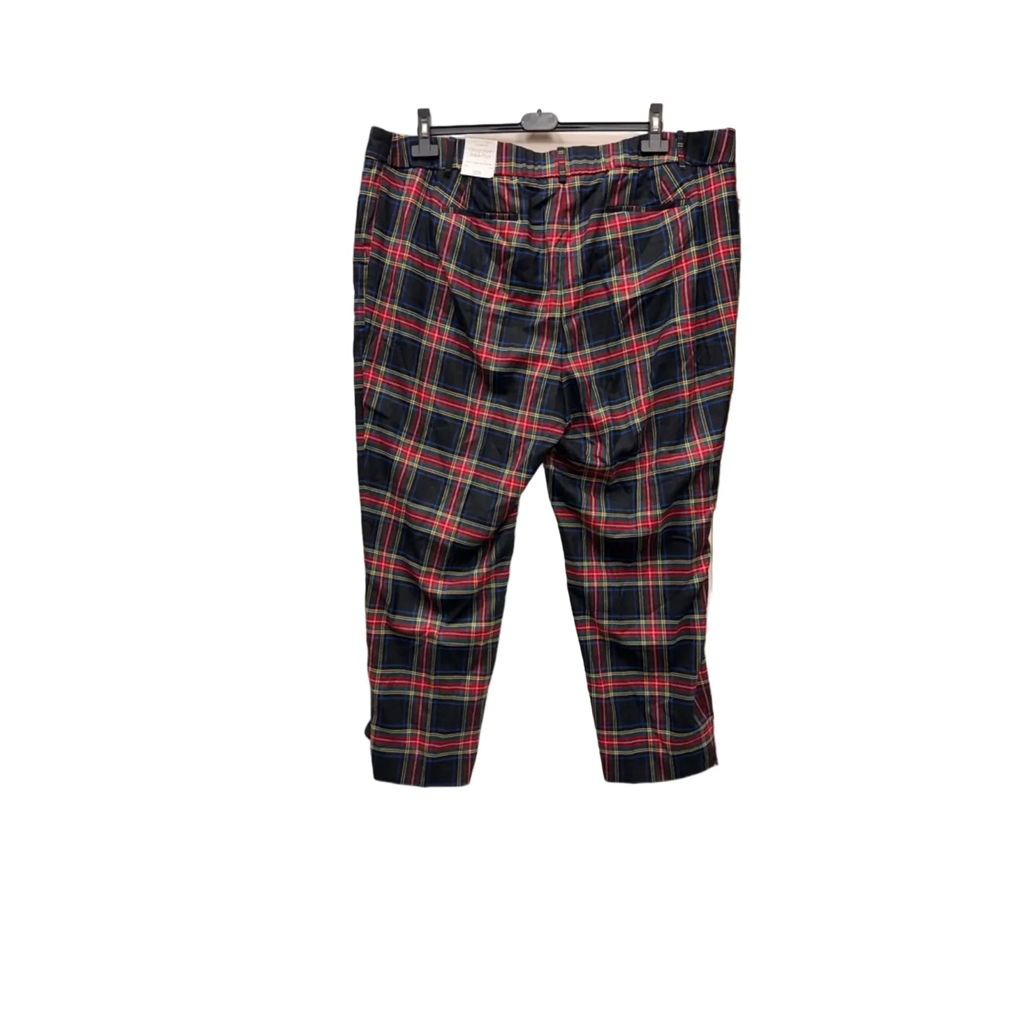 Pants Cropped By Talbots In Black & Blue, Size: 22W