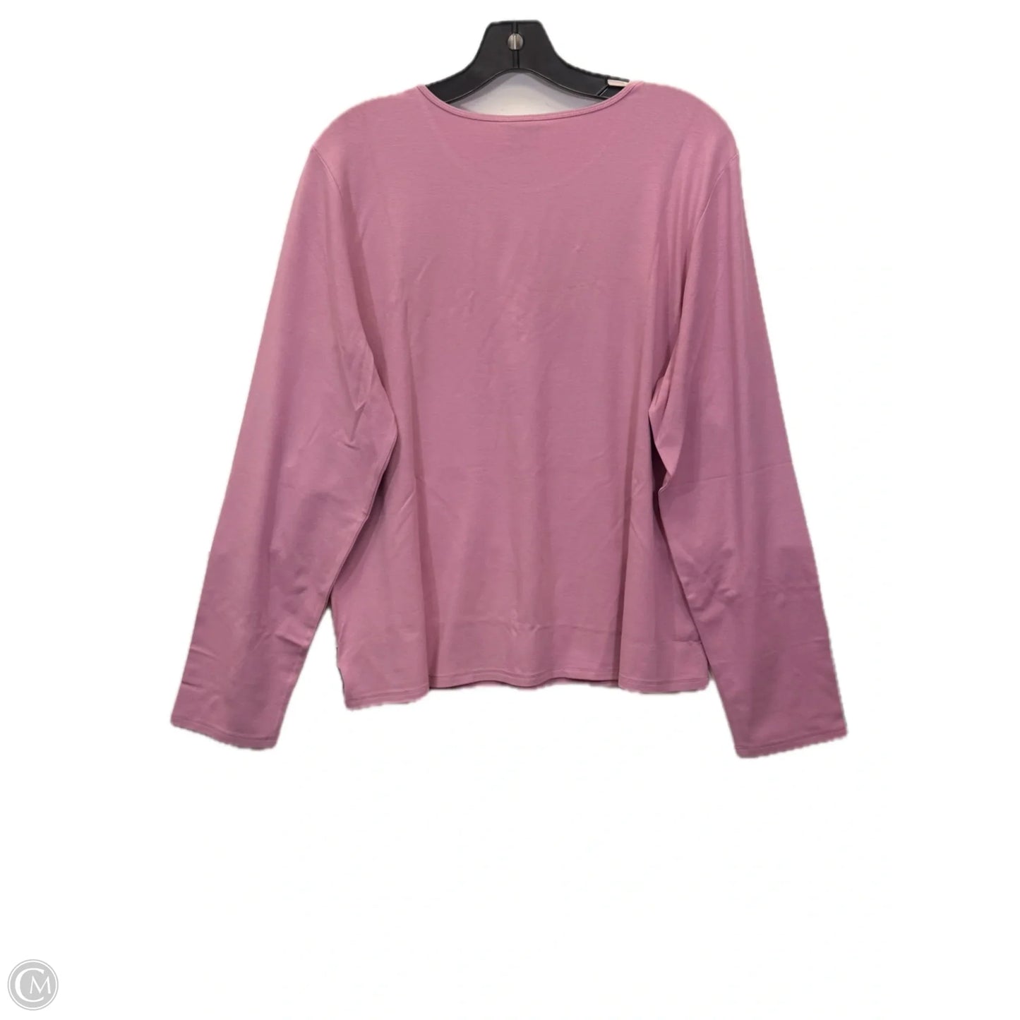 Top Long Sleeve Designer By Eileen Fisher In Mauve, Size: Xl