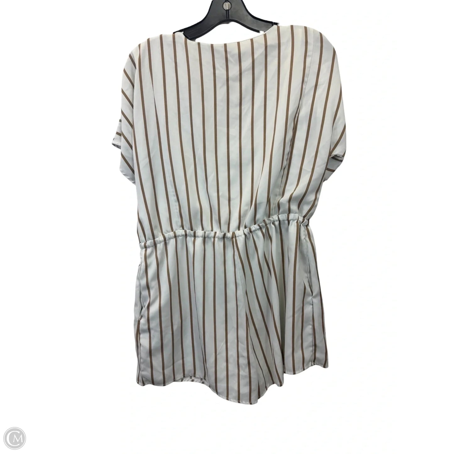 Romper By Hayes In Brown & White, Size: Mp