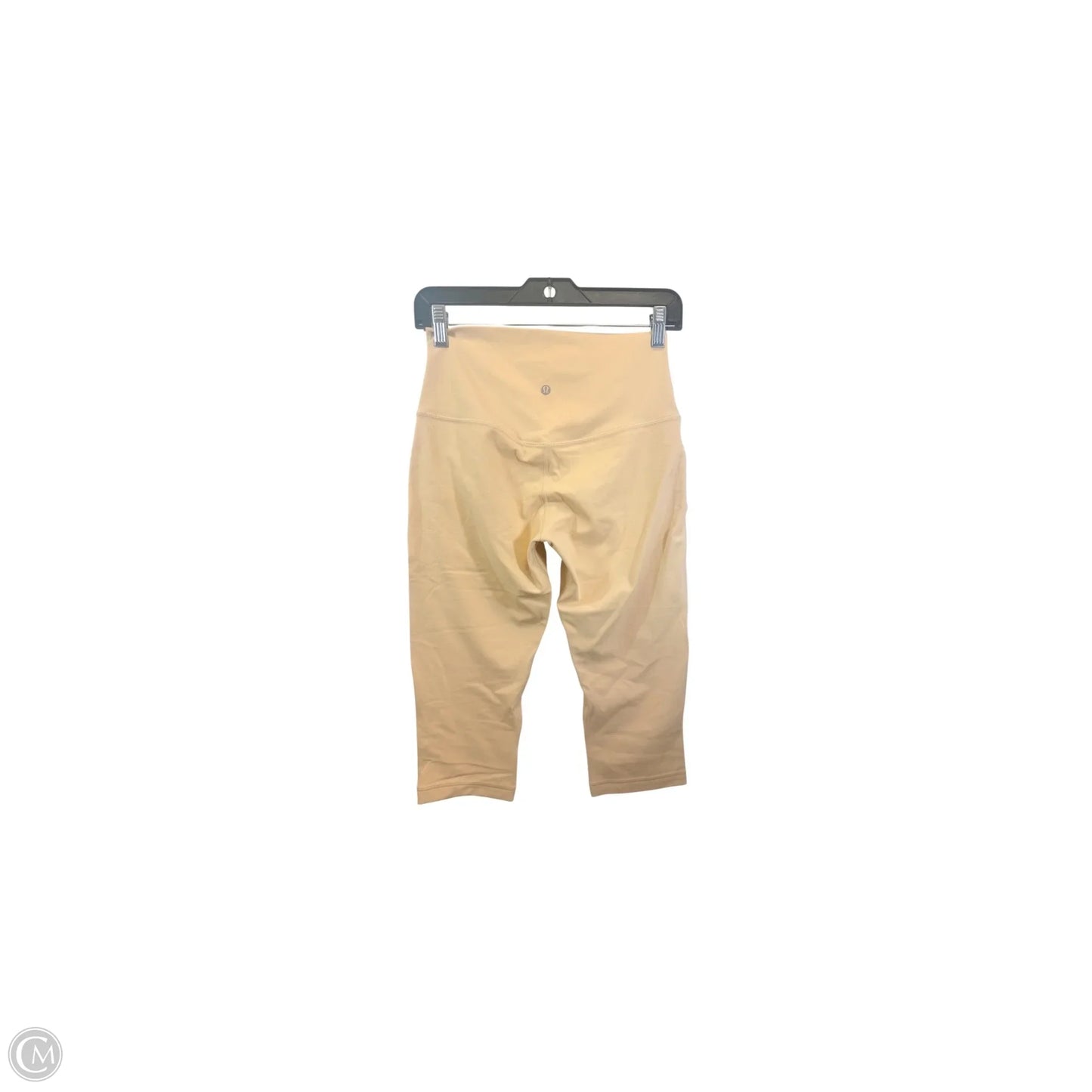 Athletic Leggings Capris By Lululemon In Tan, Size: 8