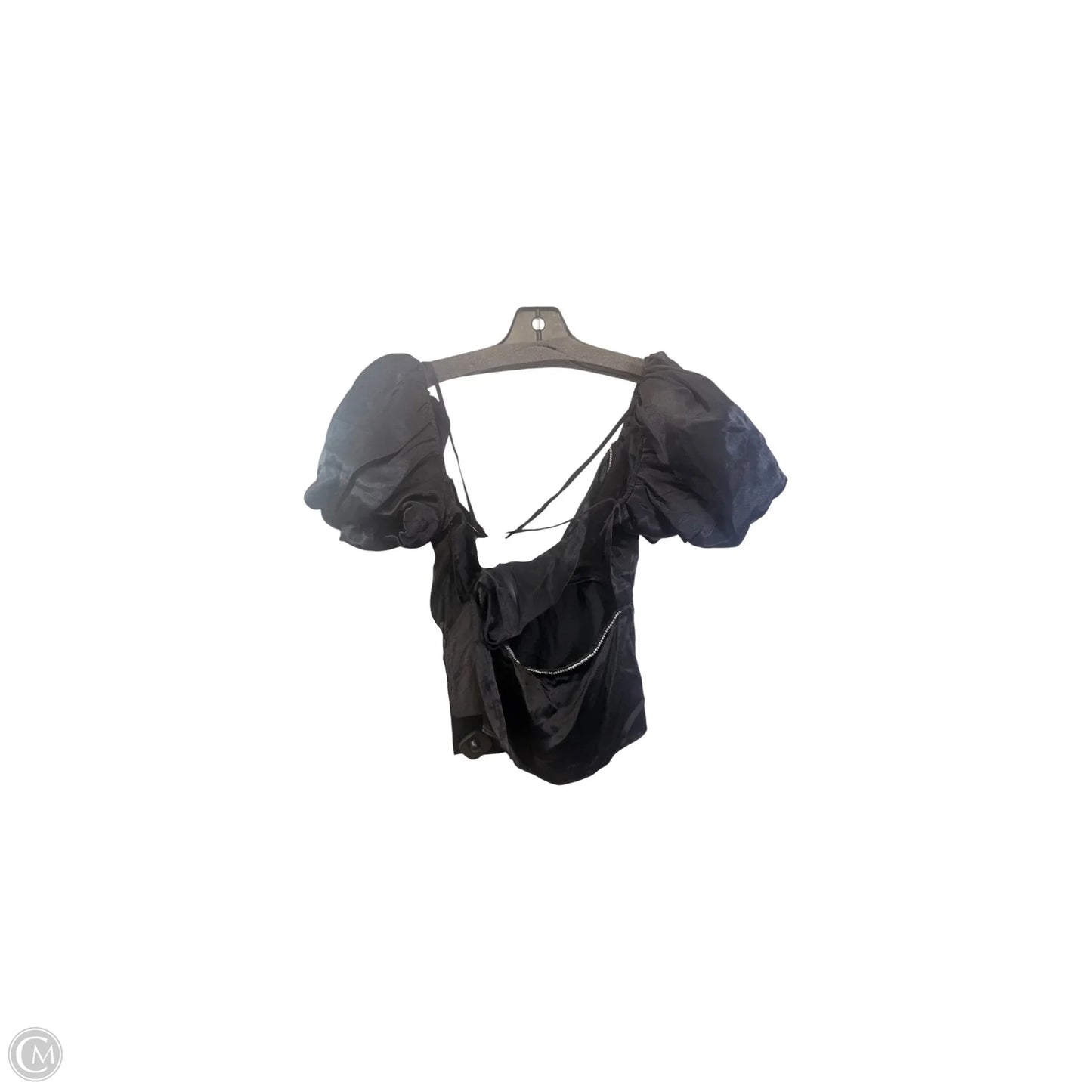 Top Short Sleeve By LPA In Black, Size: M