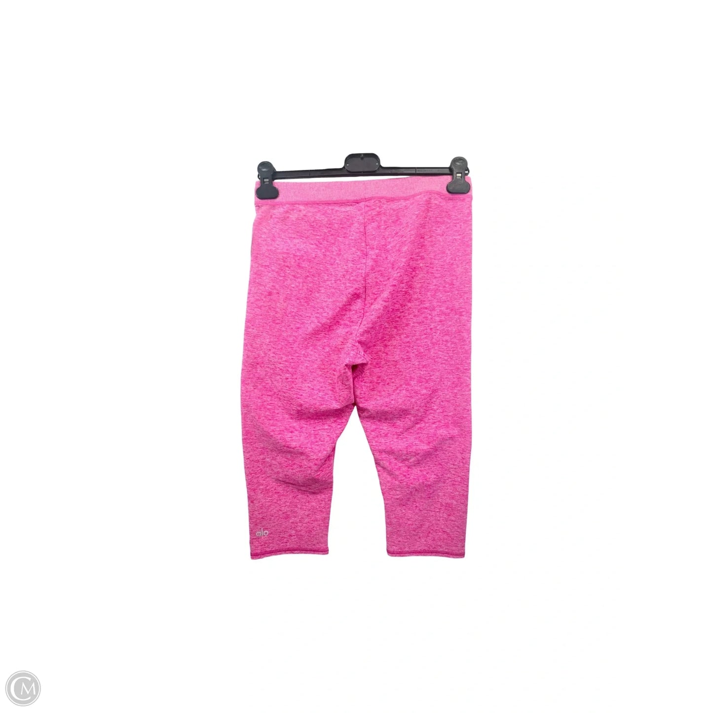 Athletic Leggings Capris By Alo In Pink, Size: L