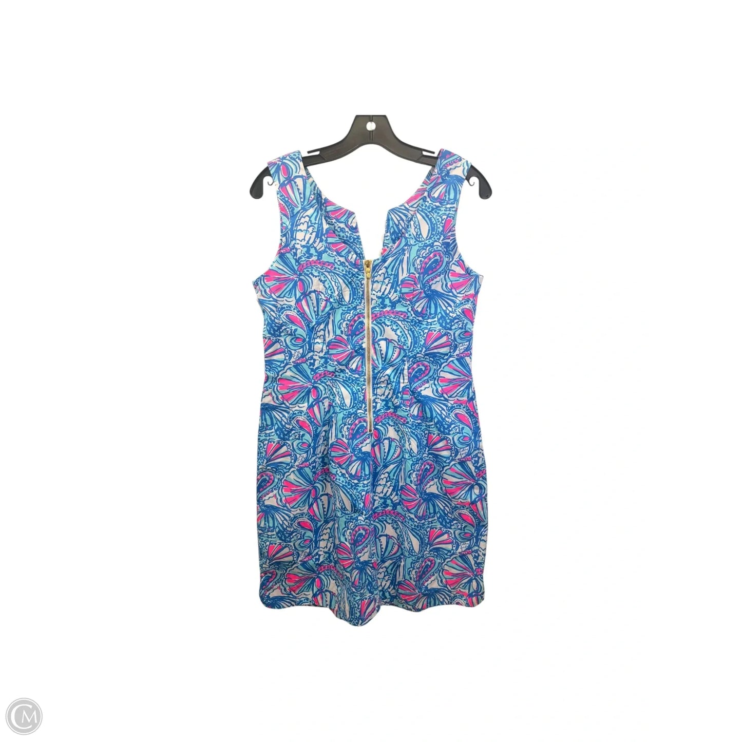 Dress Designer By Lilly Pulitzer In Blue & Pink, Size: 8
