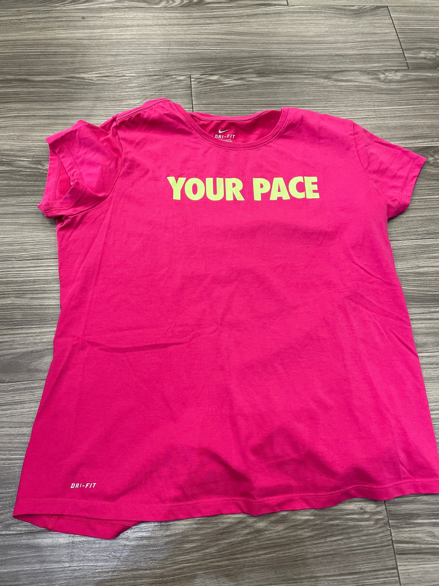 Athletic Top Short Sleeve By Nike Size: Xl