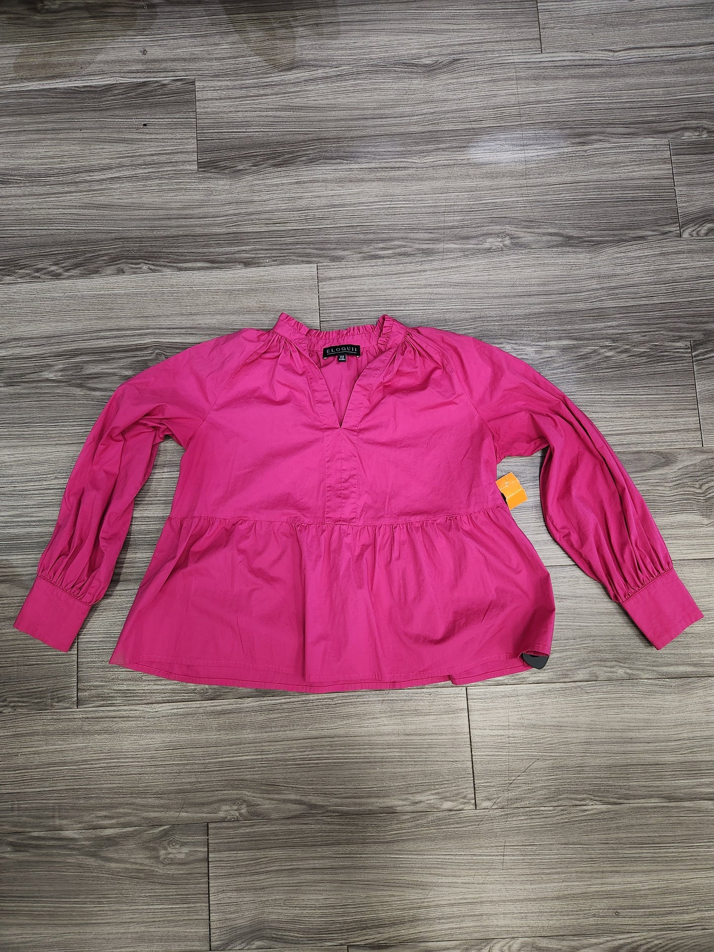 Top Long Sleeve By Eloquii Size: Xl