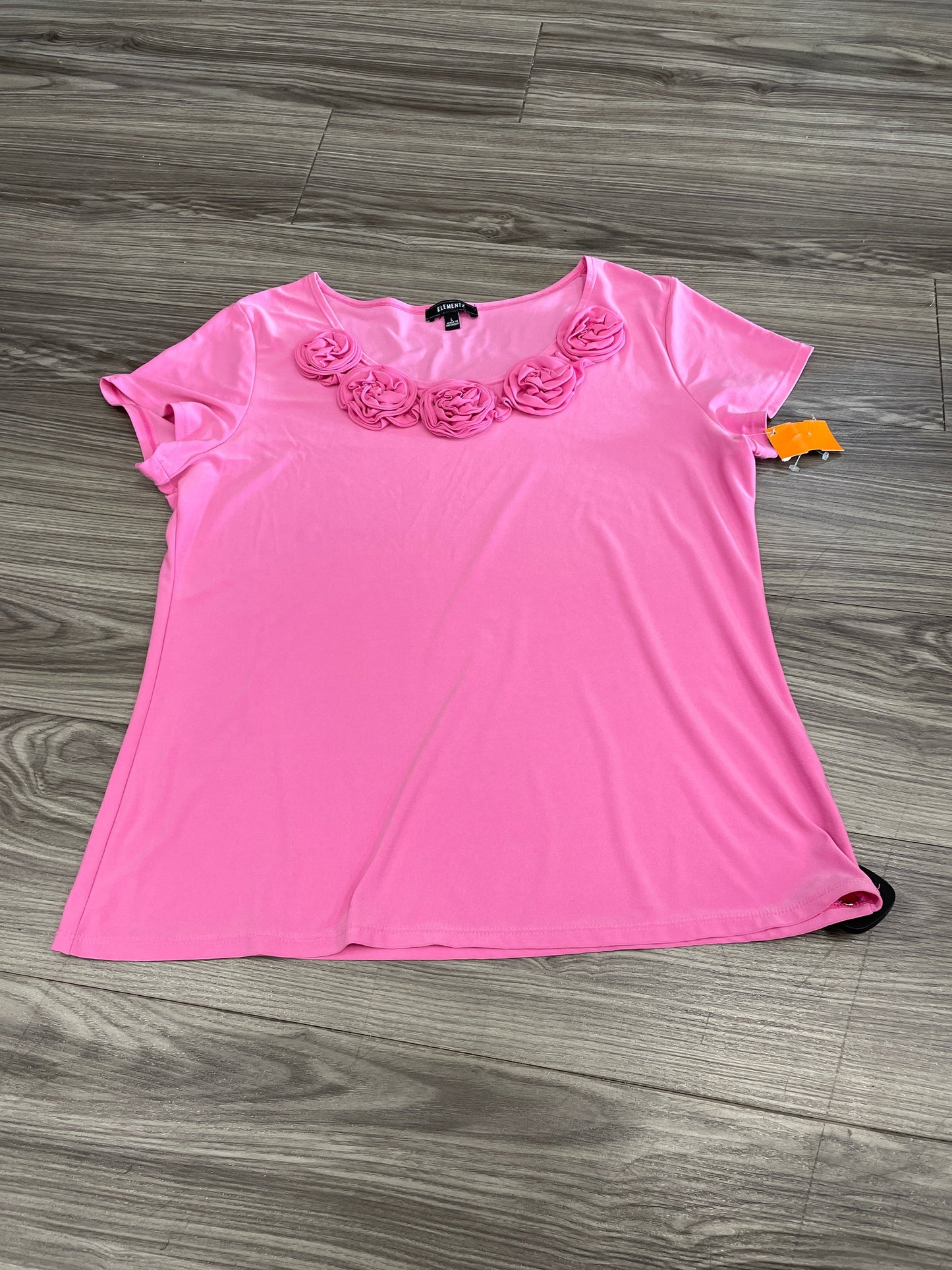 Top Short Sleeve By Elementz Size: L