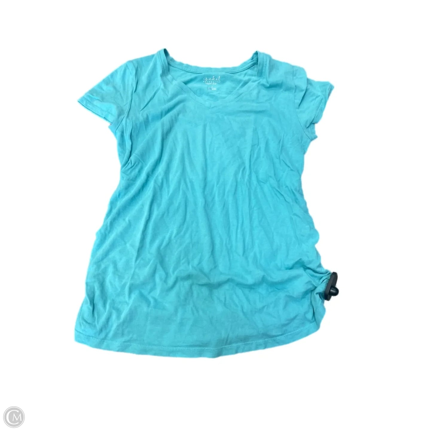 Maternity Top Short Sleeve By Isabel Maternity, Size: S