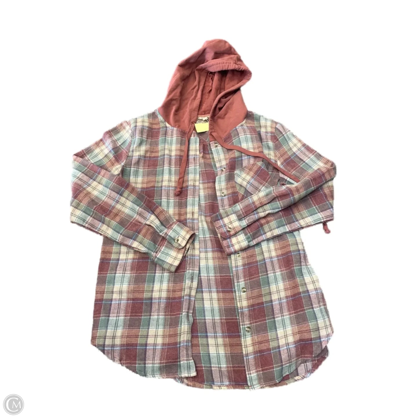 Jacket Other By Hem & Thread In Plaid Pattern, Size: S