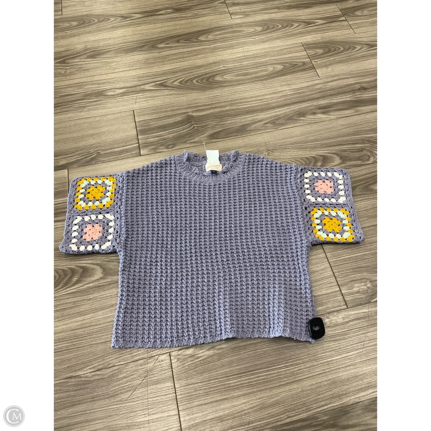 Sweater Short Sleeve By Universal Thread In Multi-colored, Size: L