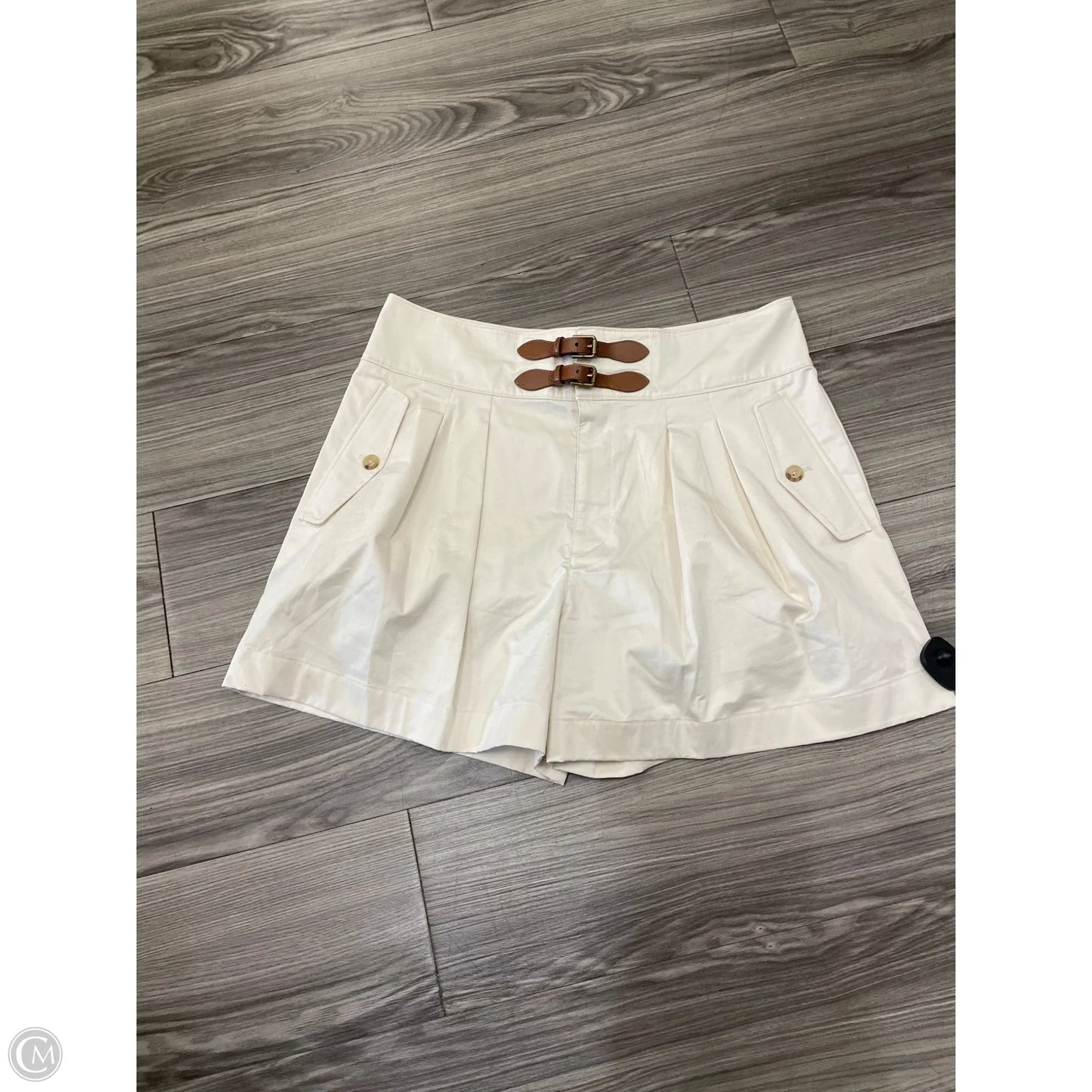 Shorts By Ralph Lauren In Cream, Size: 14