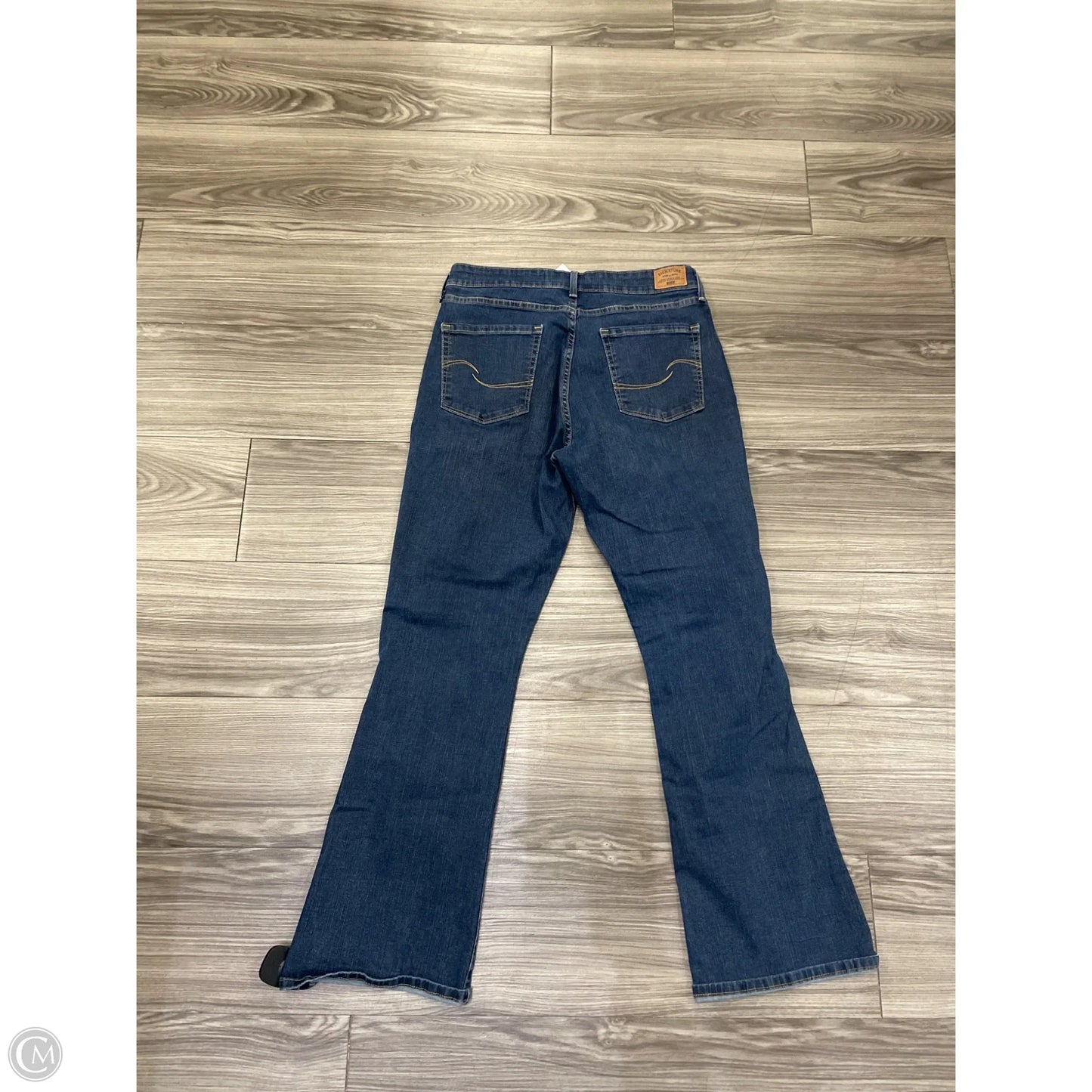 Jeans Boot Cut By Levis In Blue, Size: 12