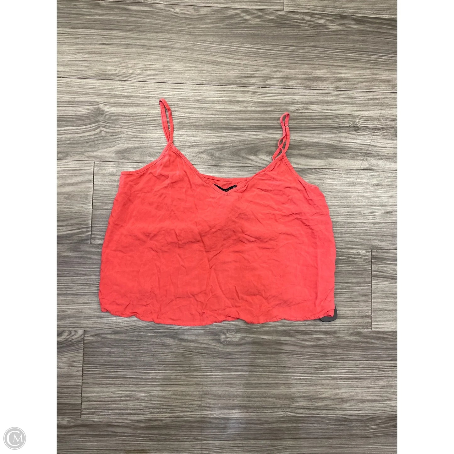 Tank Top By Abercrombie And Fitch In Coral, Size: Xl