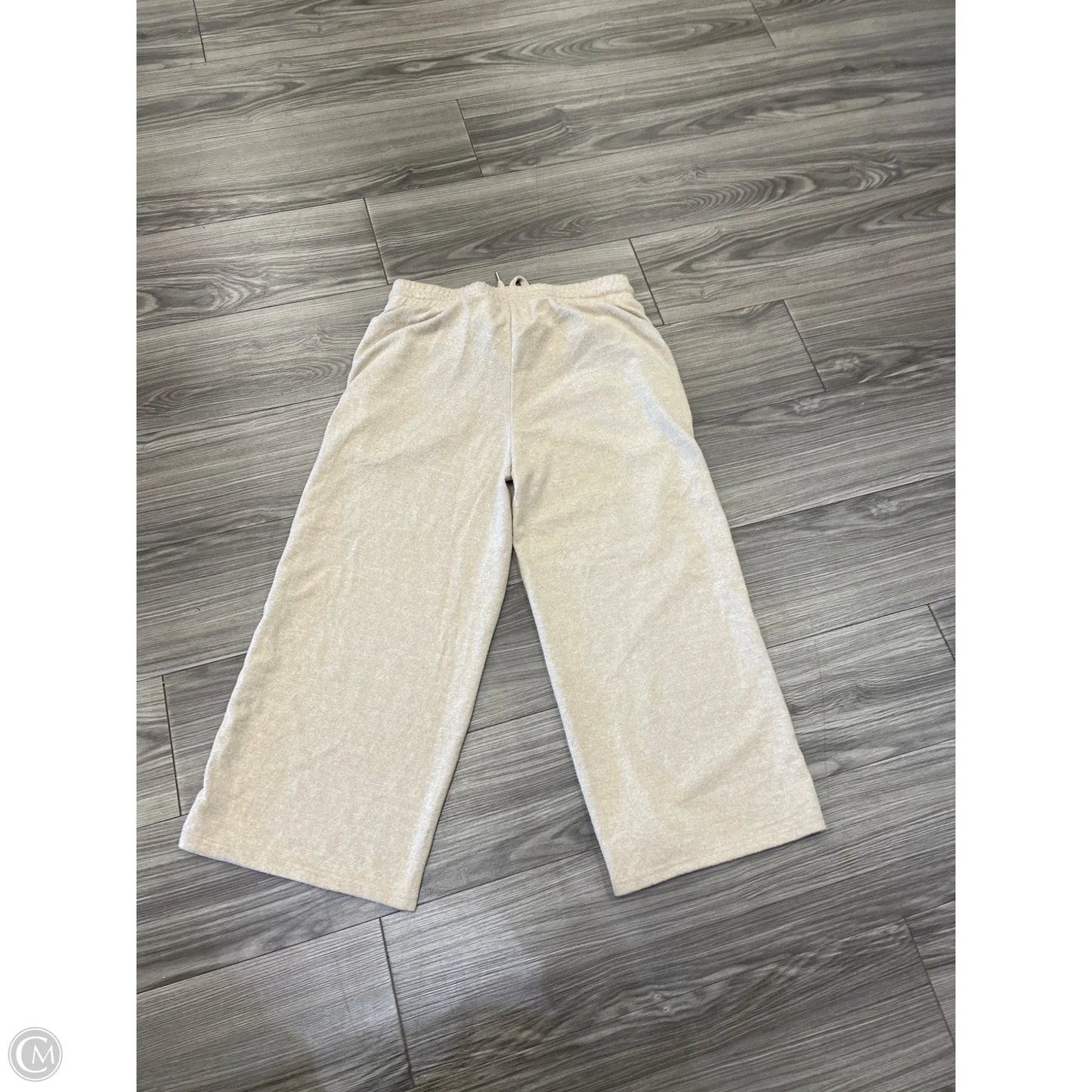 Pants Wide Leg By Time And Tru In Cream, Size: M