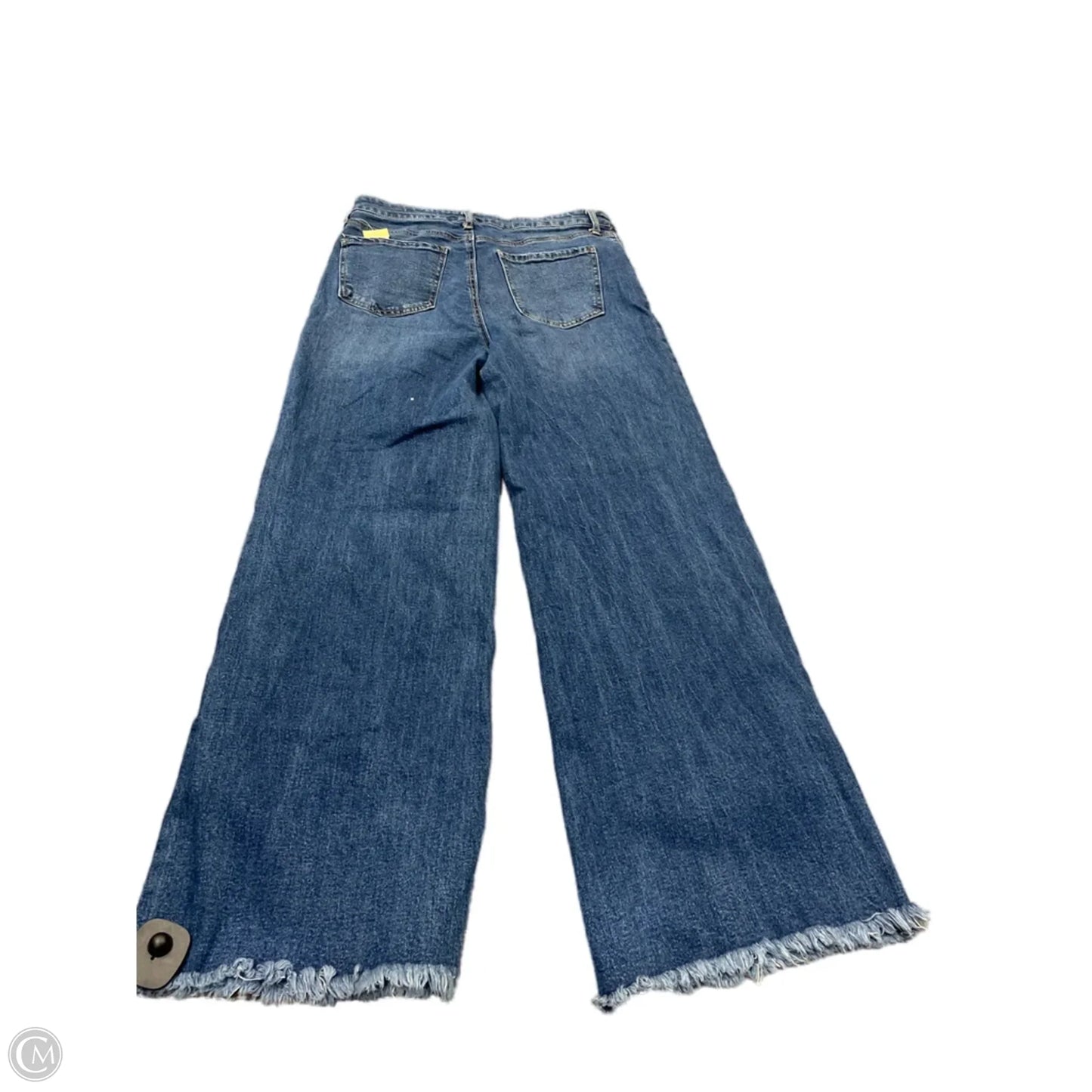 Jeans Wide Leg By Bcbg In Blue Denim, Size: 10