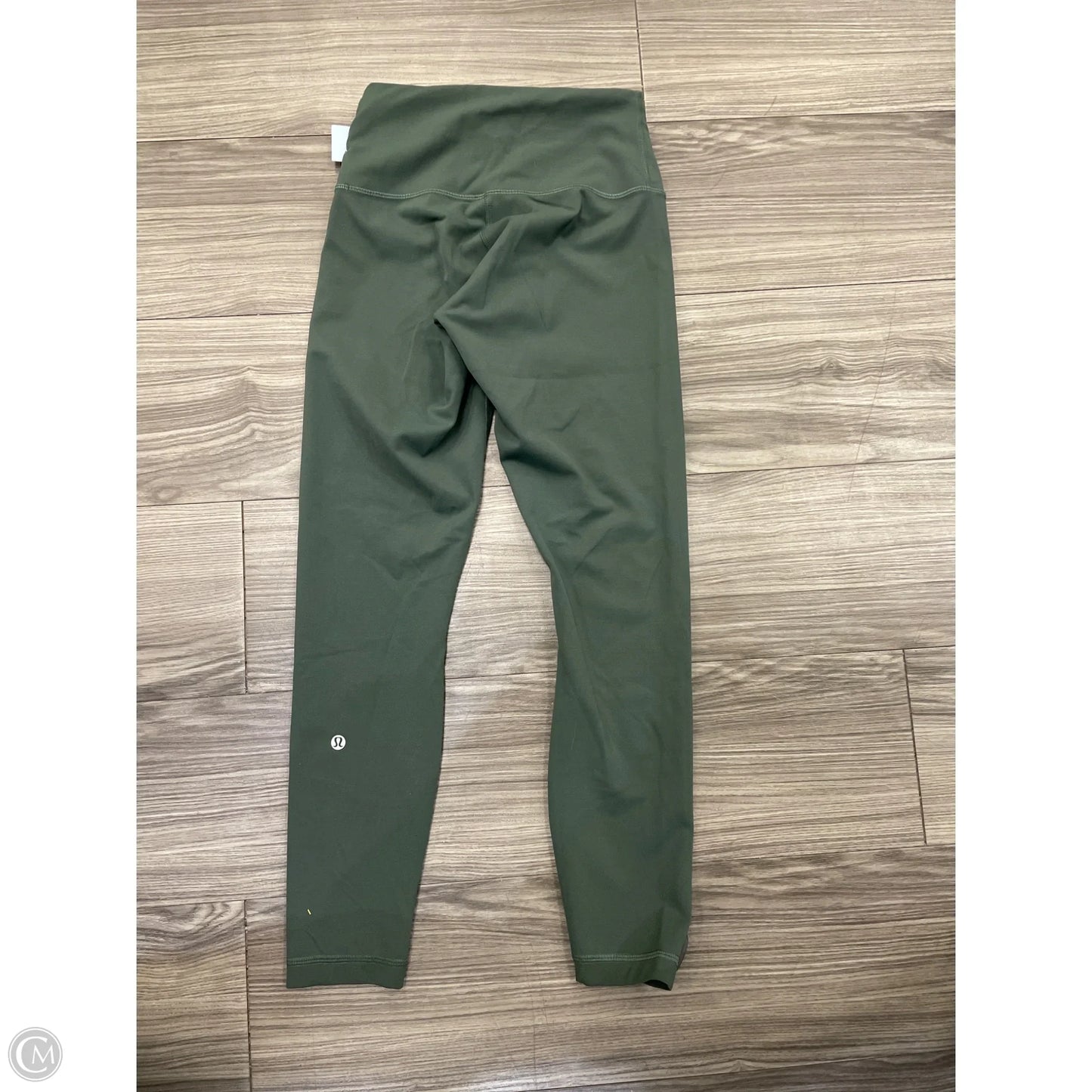 Athletic Leggings By Lululemon In Green, Size: S