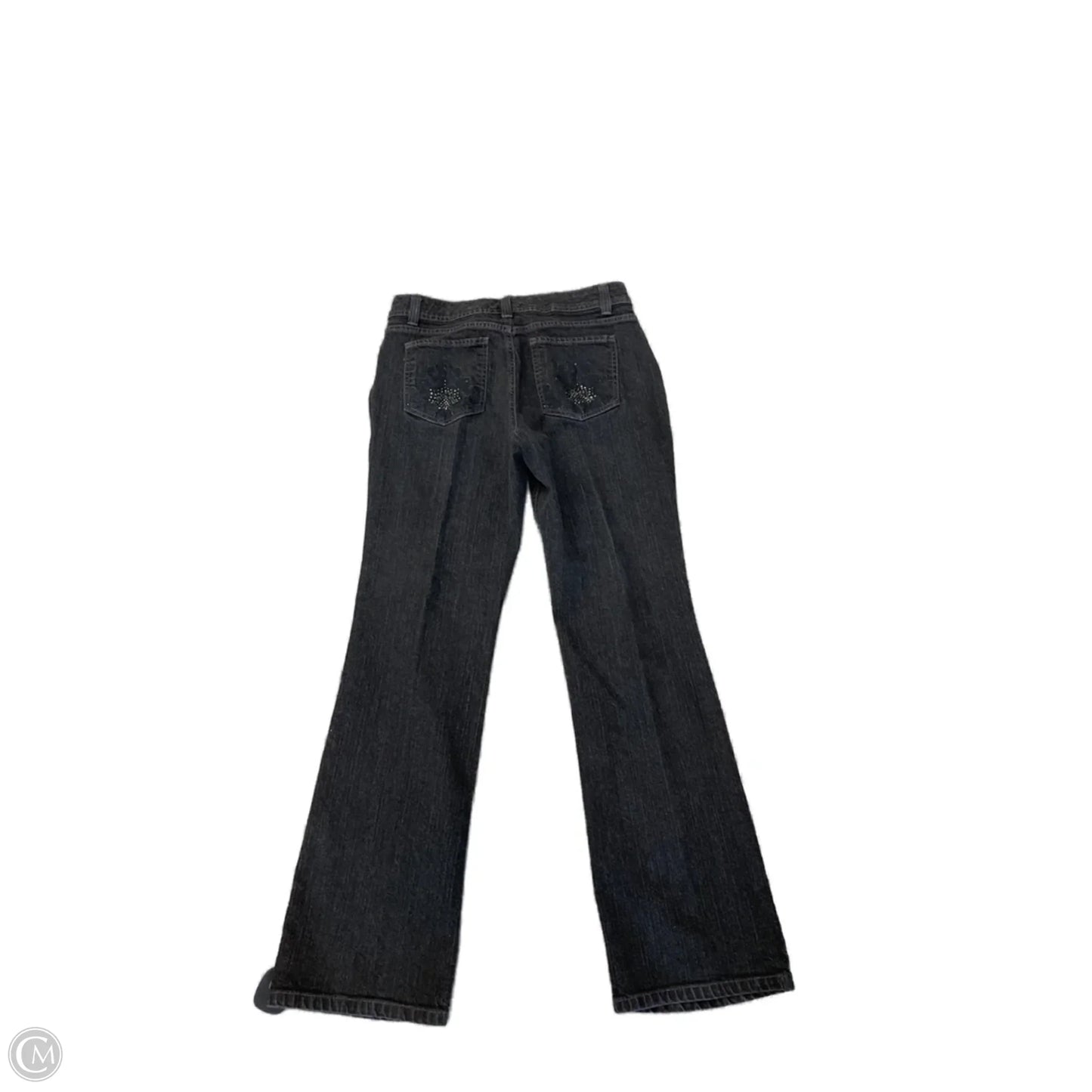 Jeans Straight By Charter Club In Black, Size: 8