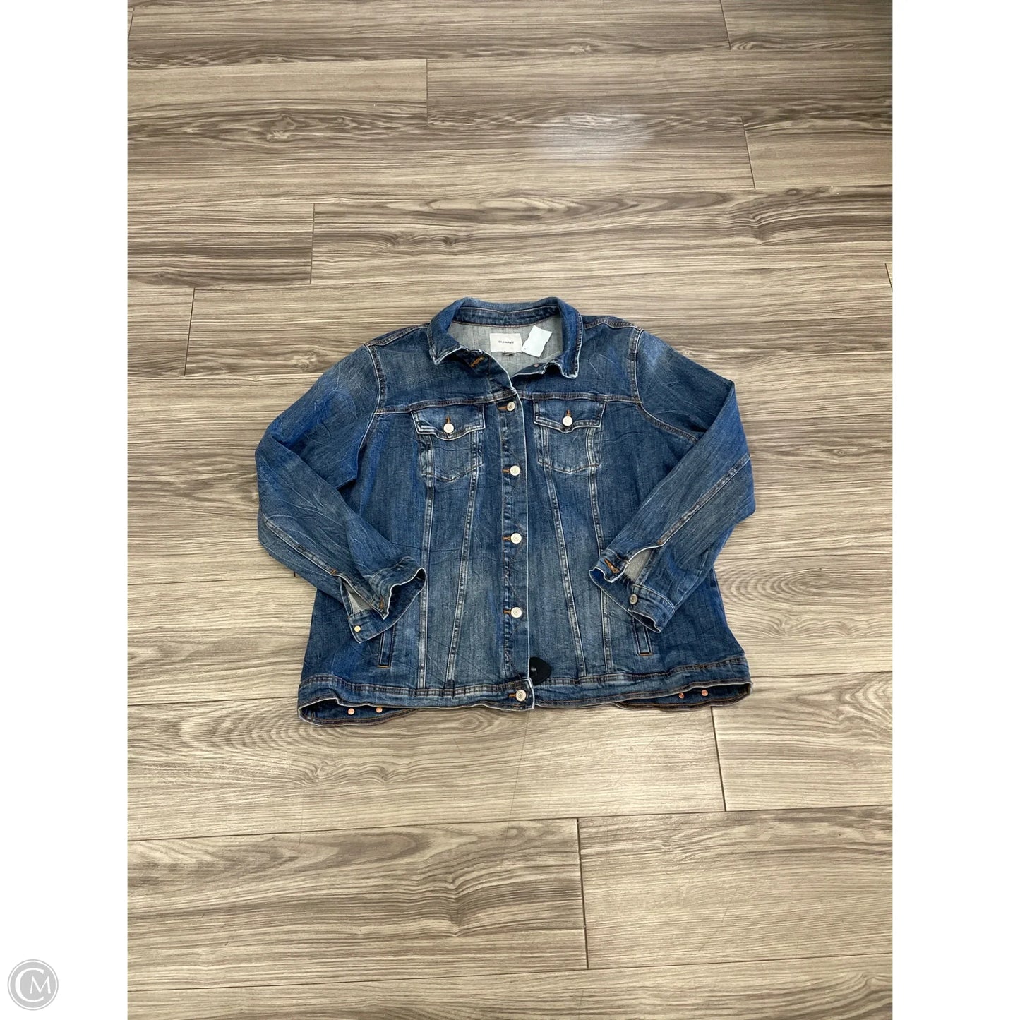 Jacket Denim By Old Navy In Blue Denim, Size: 3x