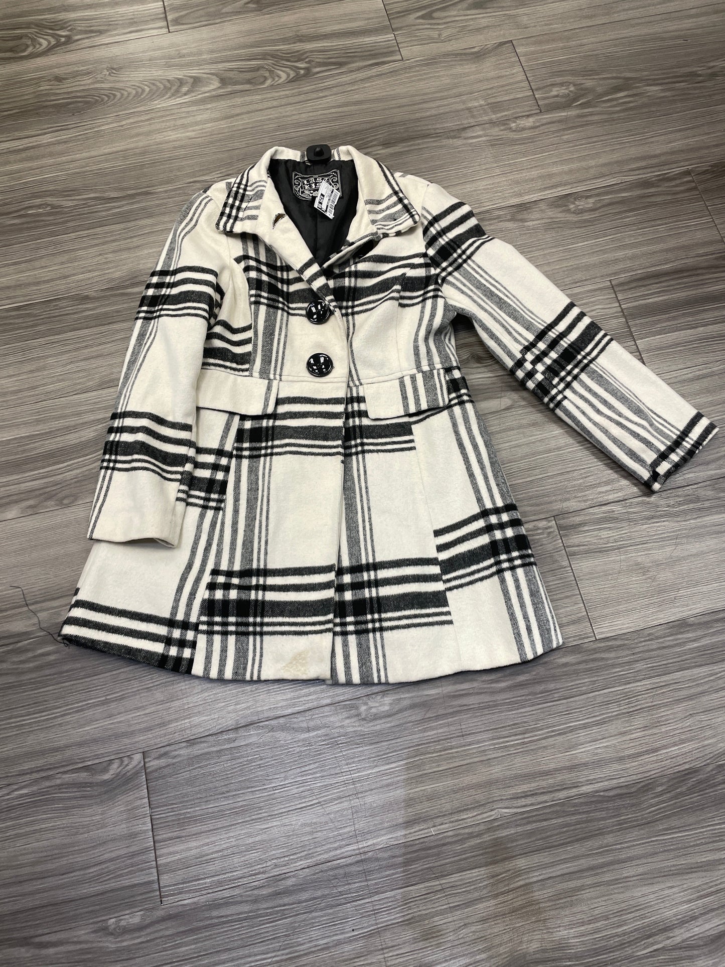 Coat Other By Clothes Mentor In Plaid Pattern, Size: L