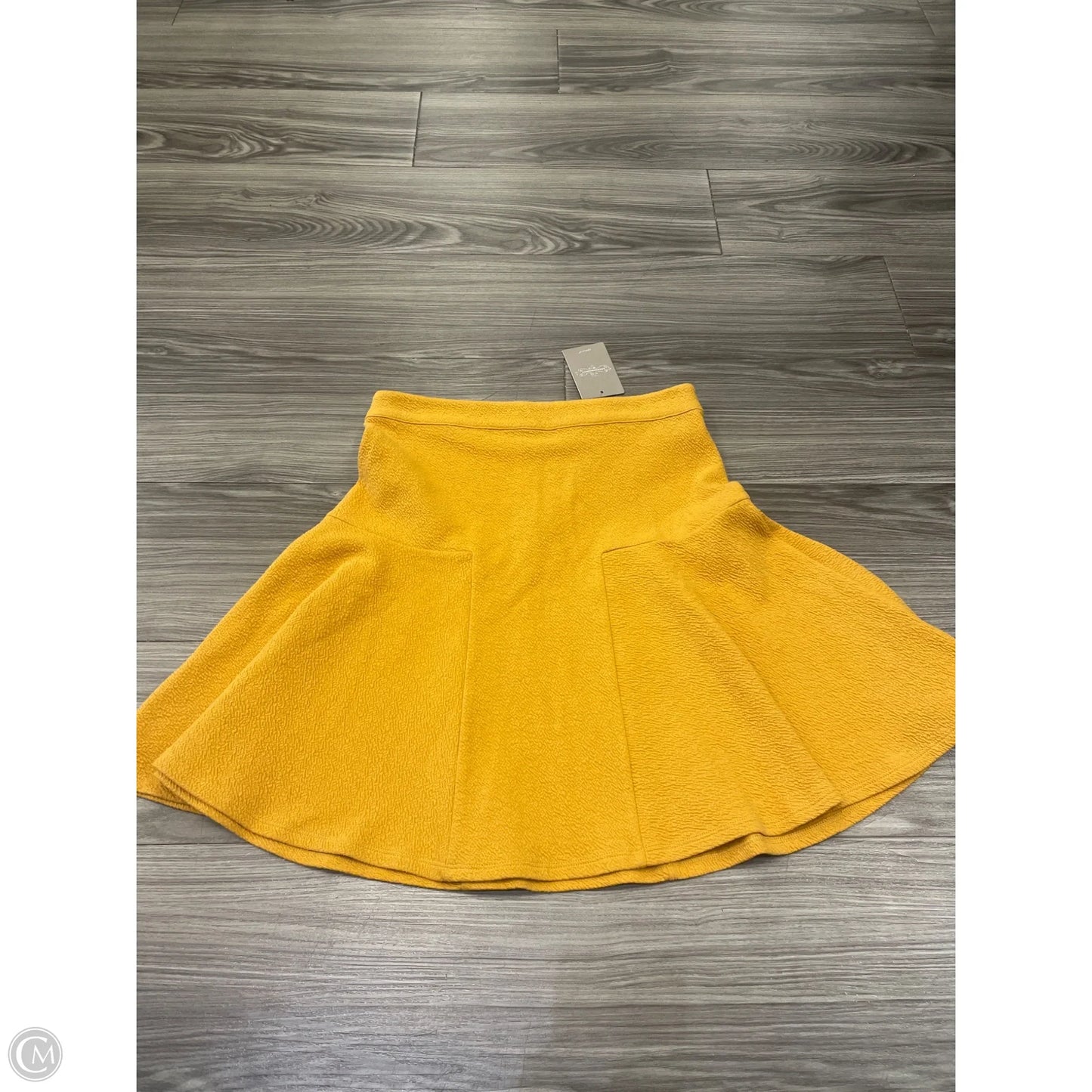 Skirt Mini & Short By Maeve In Yellow, Size: S