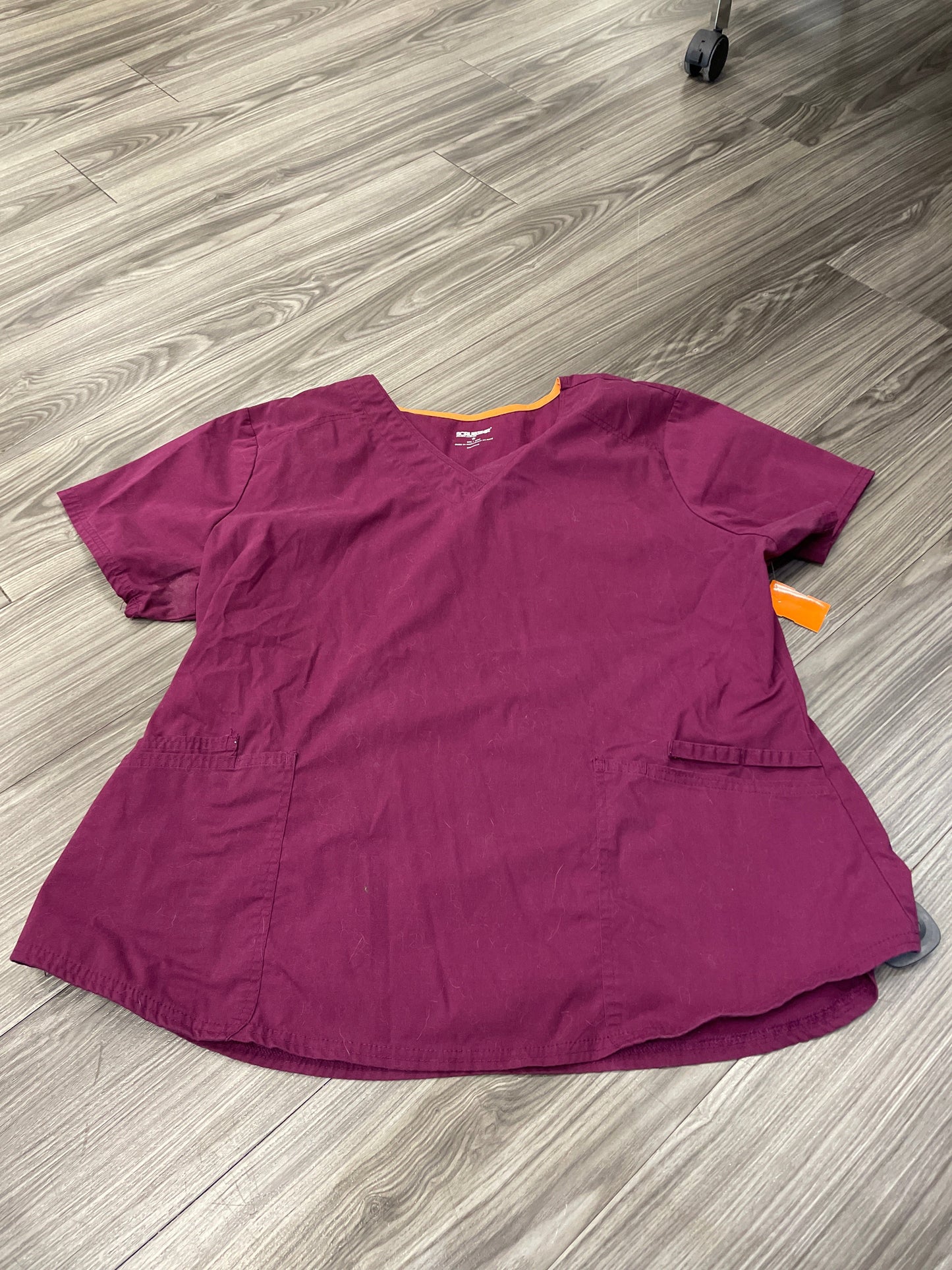 Top Short Sleeve By Scrubs Size: 2x