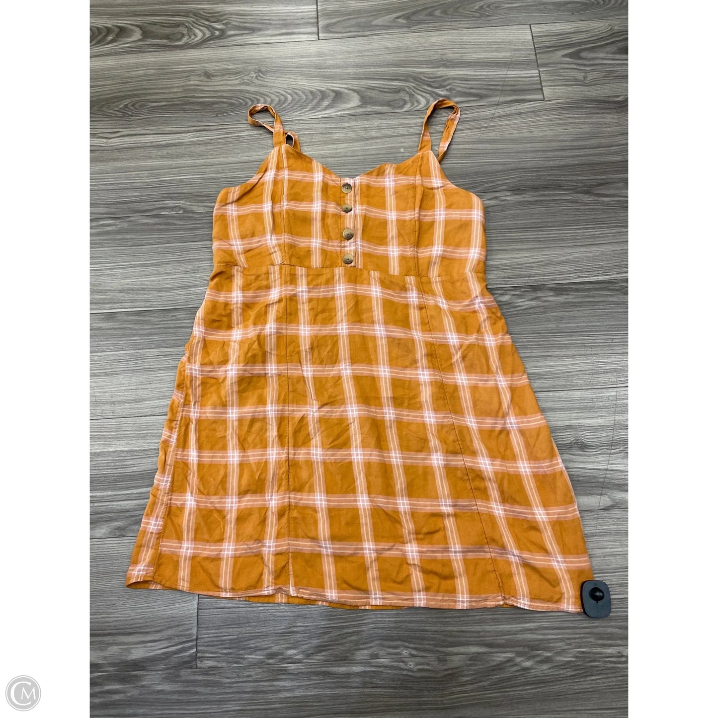 Dress Casual Short By American Eagle In Yellow, Size: Xl