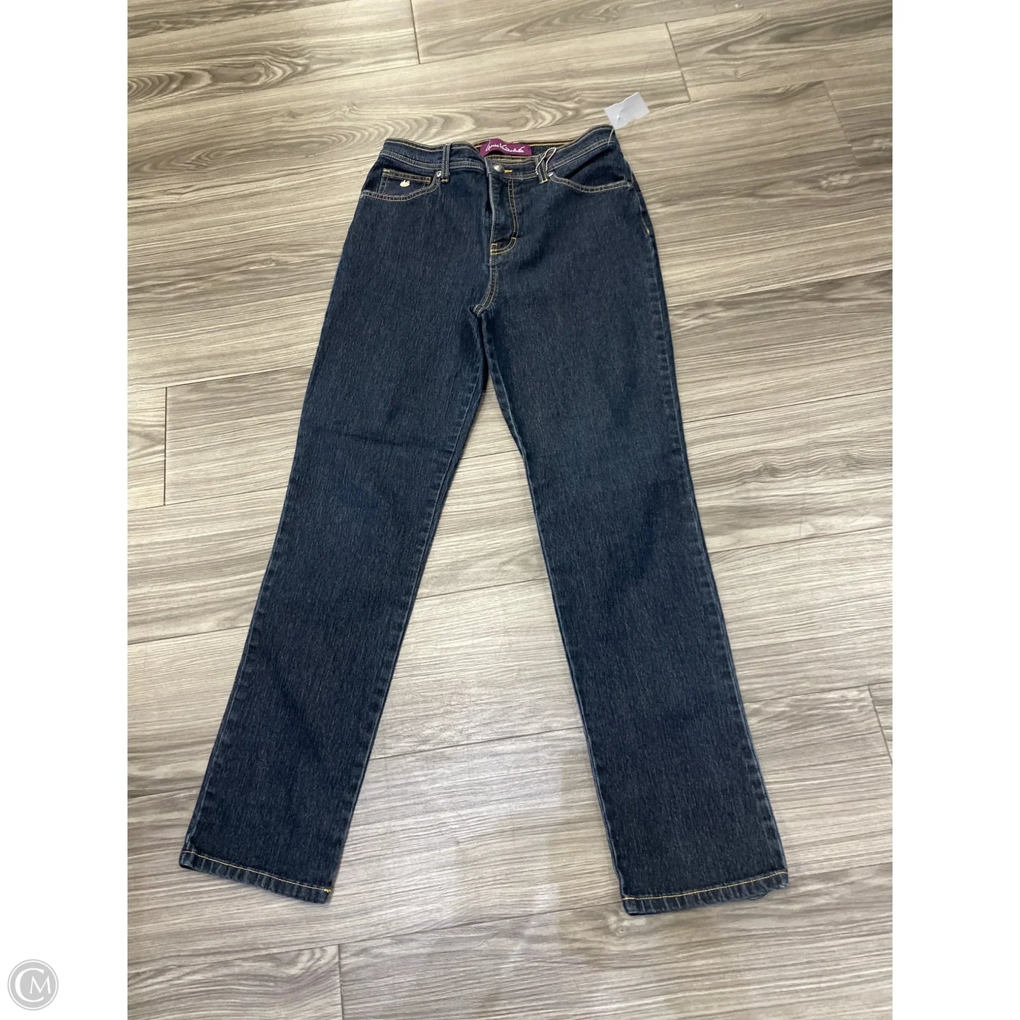 Jeans Straight By Gloria Vanderbilt In Blue, Size: 8