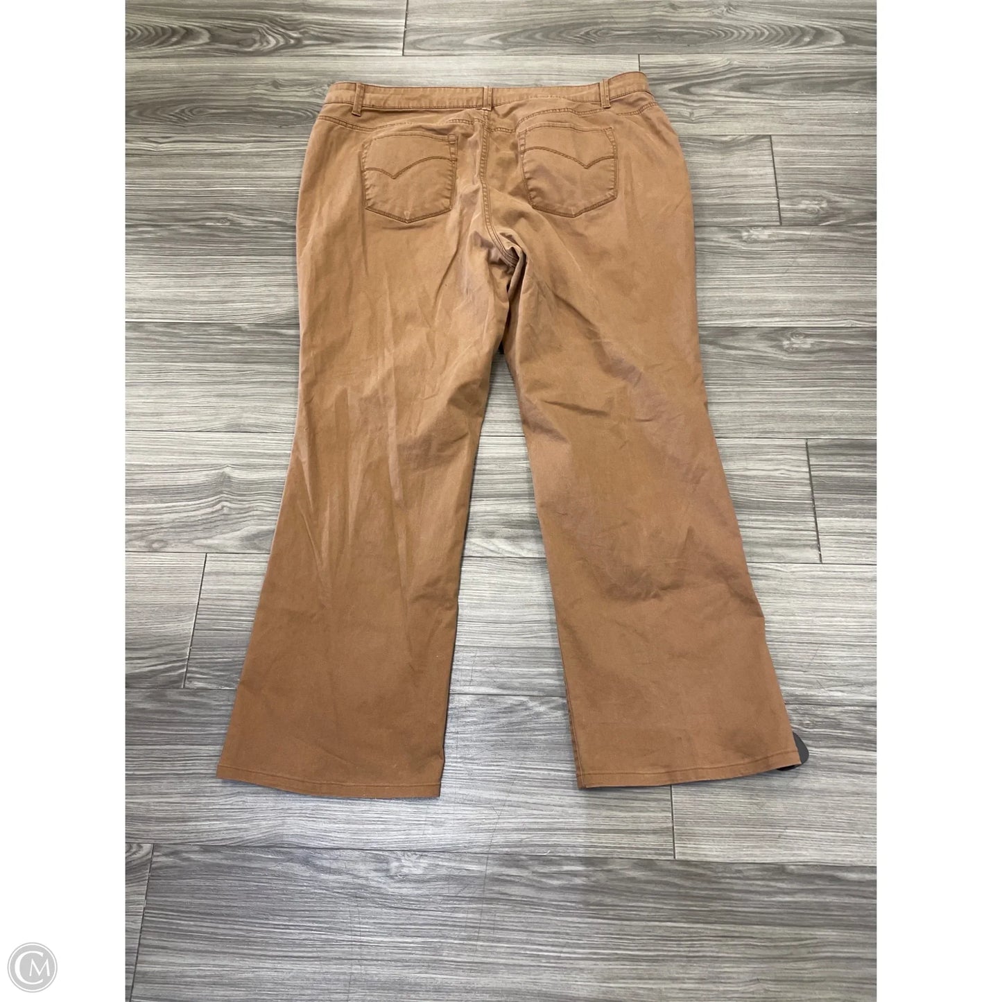 Jeans Boot Cut By Sonoma In Brown, Size: 20