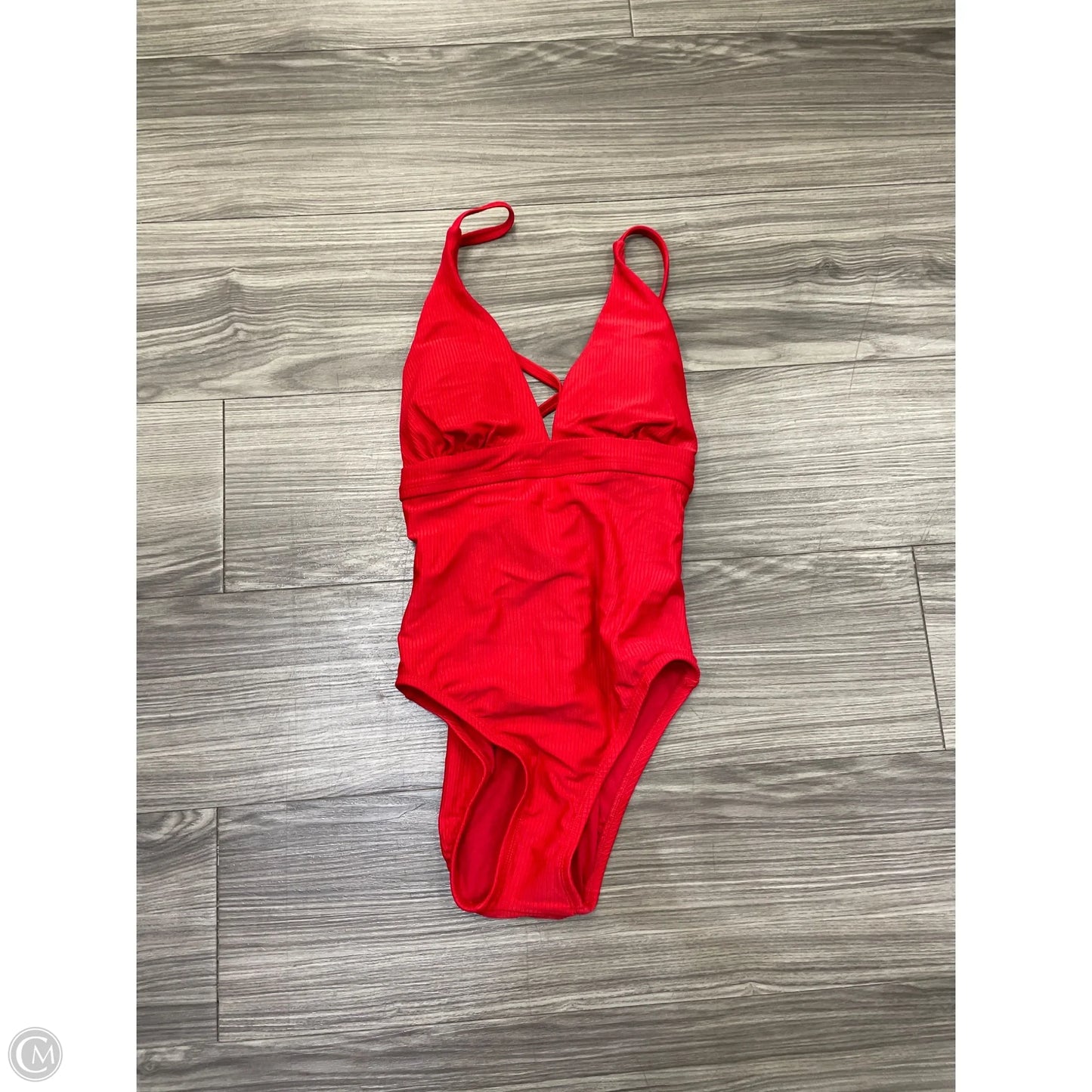 Swimsuit By Time And Tru In Red, Size: Xs