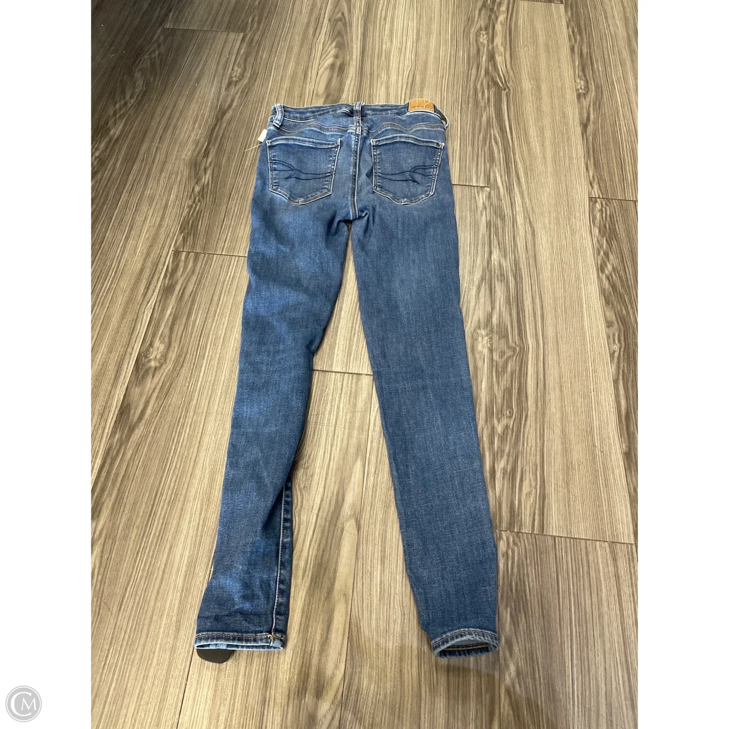 Jeans Skinny By American Eagle In Blue, Size: 2