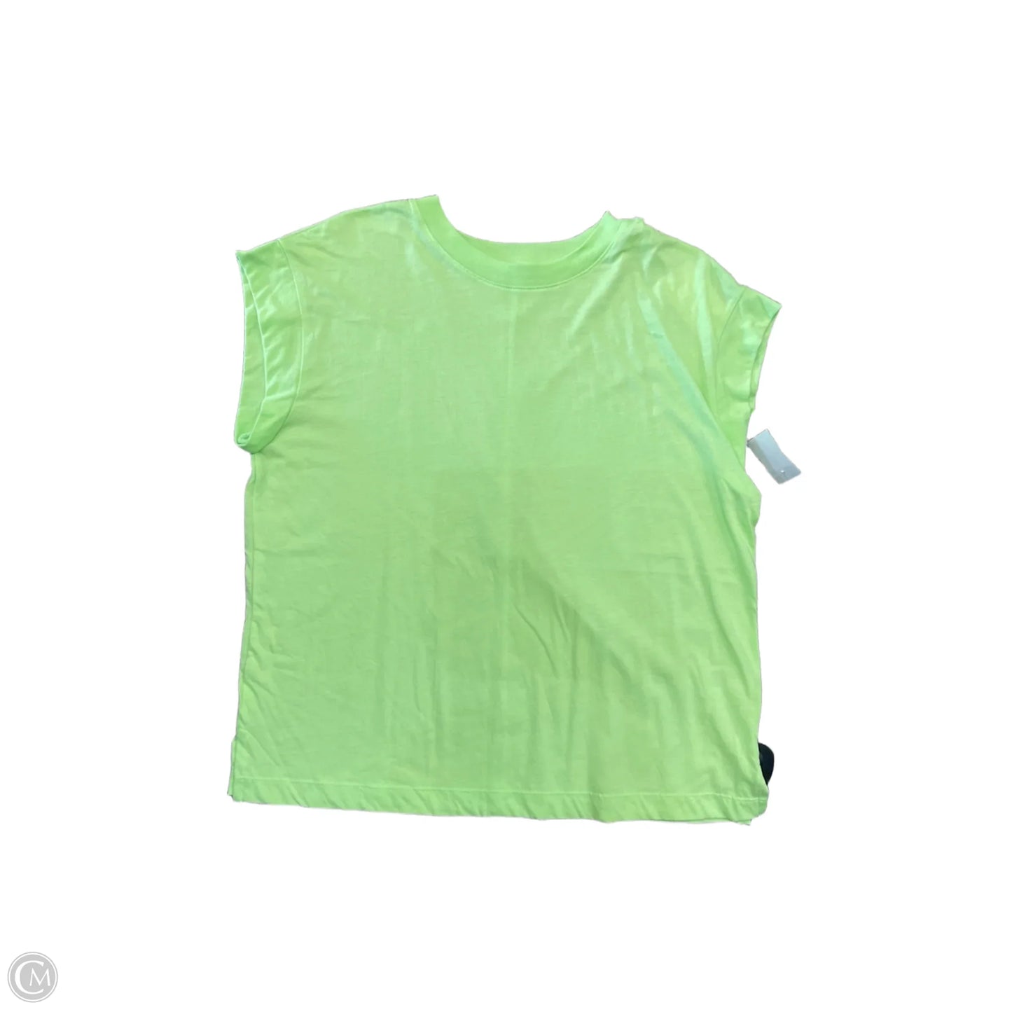 Top Short Sleeve By A New Day In Green, Size: M