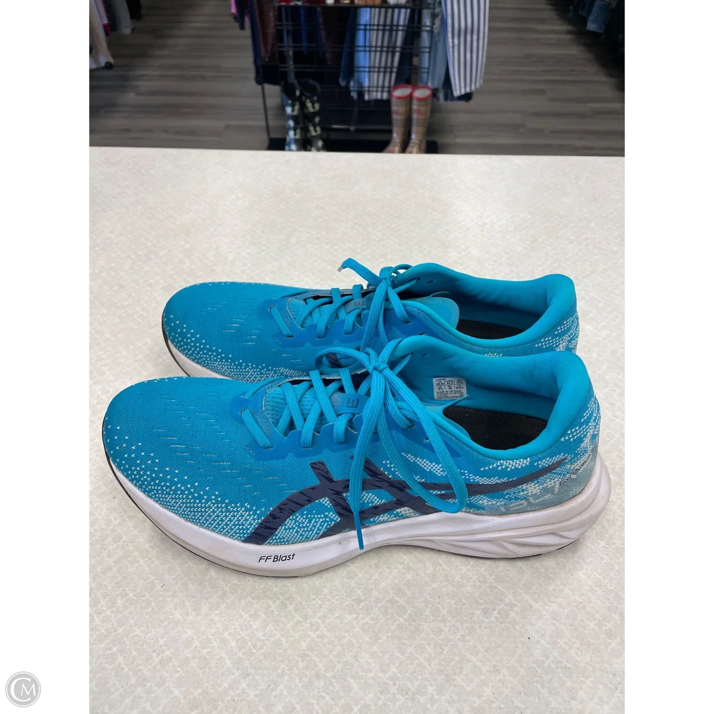 Shoes Athletic By Asics In Blue, Size: 10.5