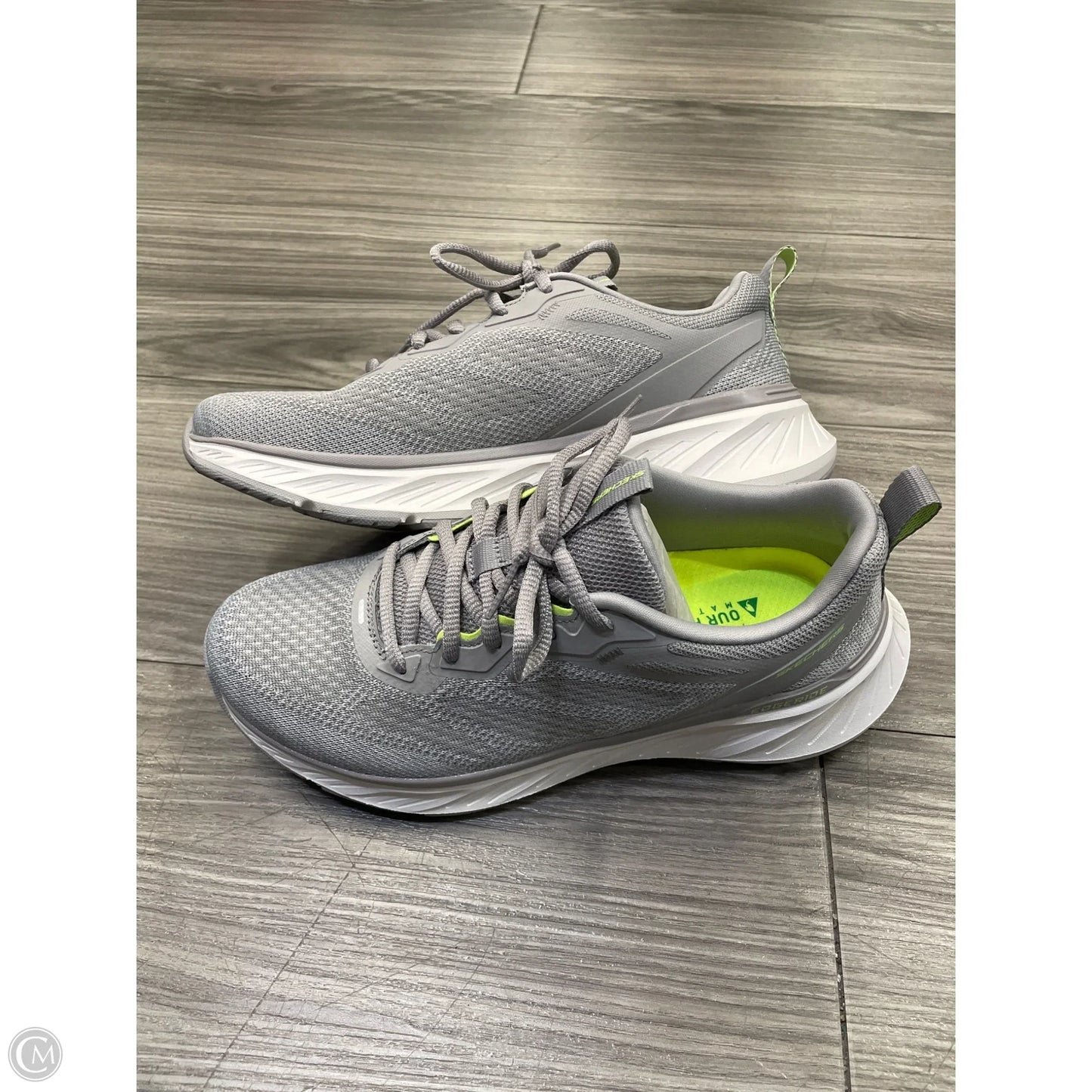Shoes Athletic By Skechers In Grey, Size: 7