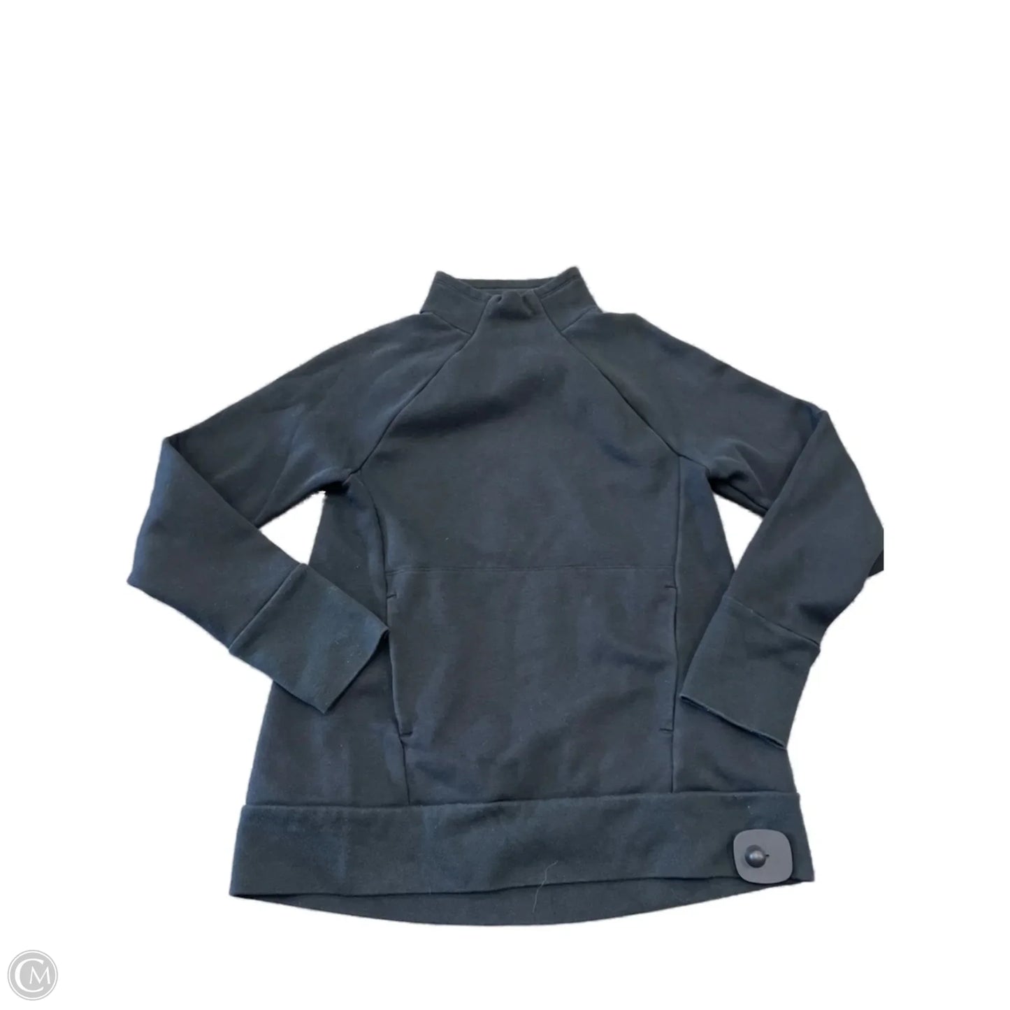 Athletic Sweatshirt Collar By Fabletics In Black, Size: Xs