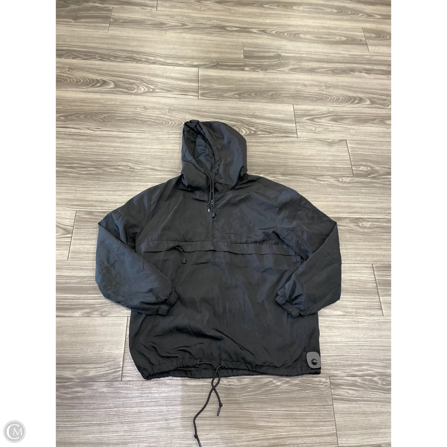 Athletic Jacket By Divided In Black, Size: M