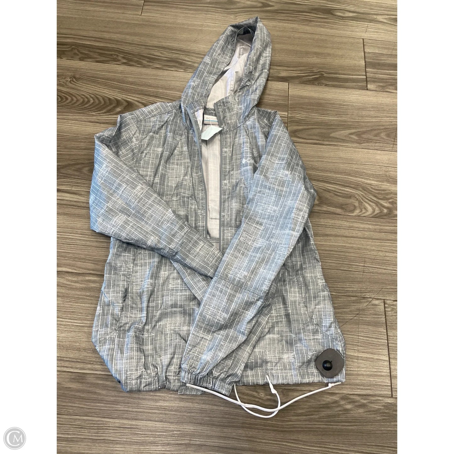 Jacket Windbreaker By Columbia In Blue, Size: Xs