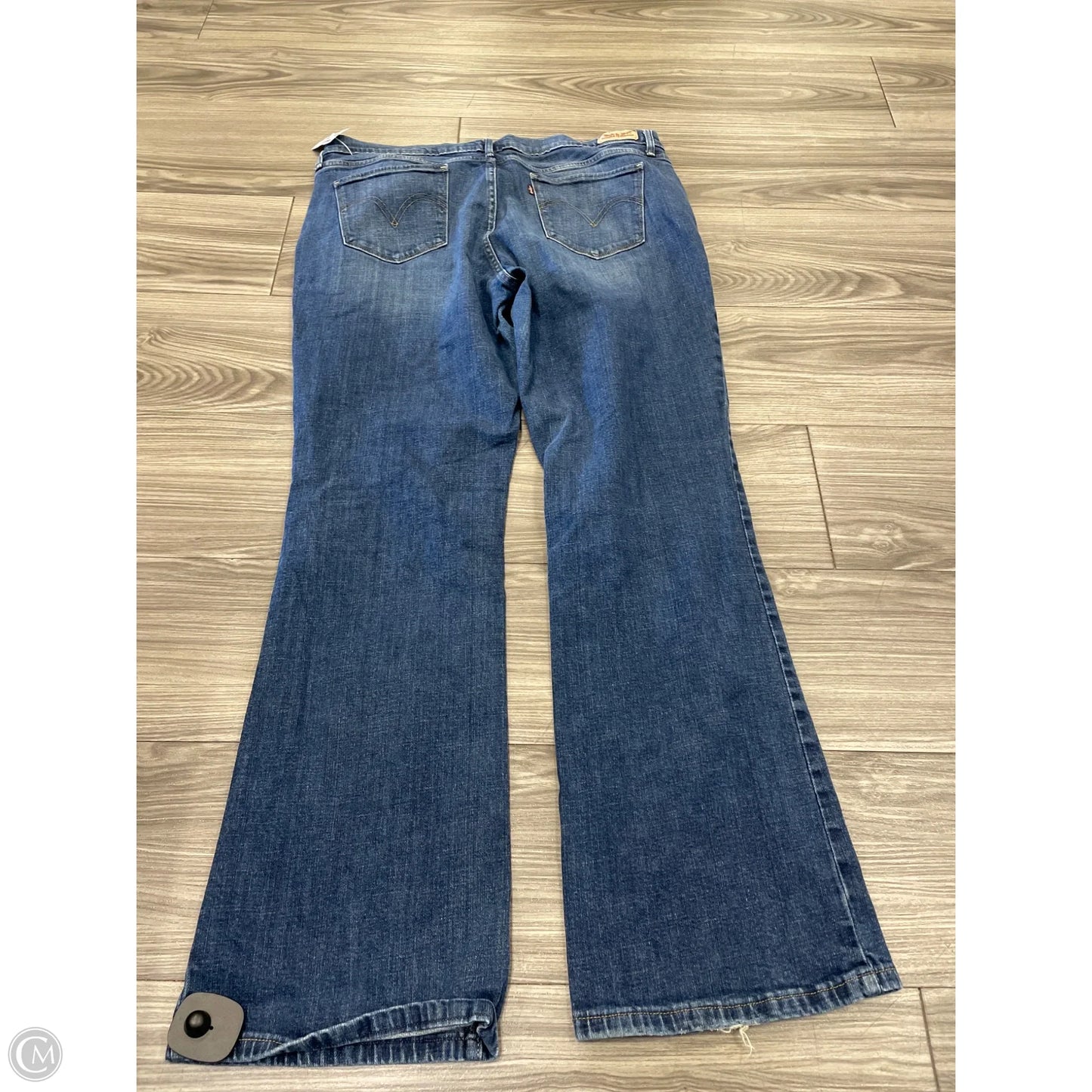 Jeans Boot Cut By Levis In Blue, Size: 16