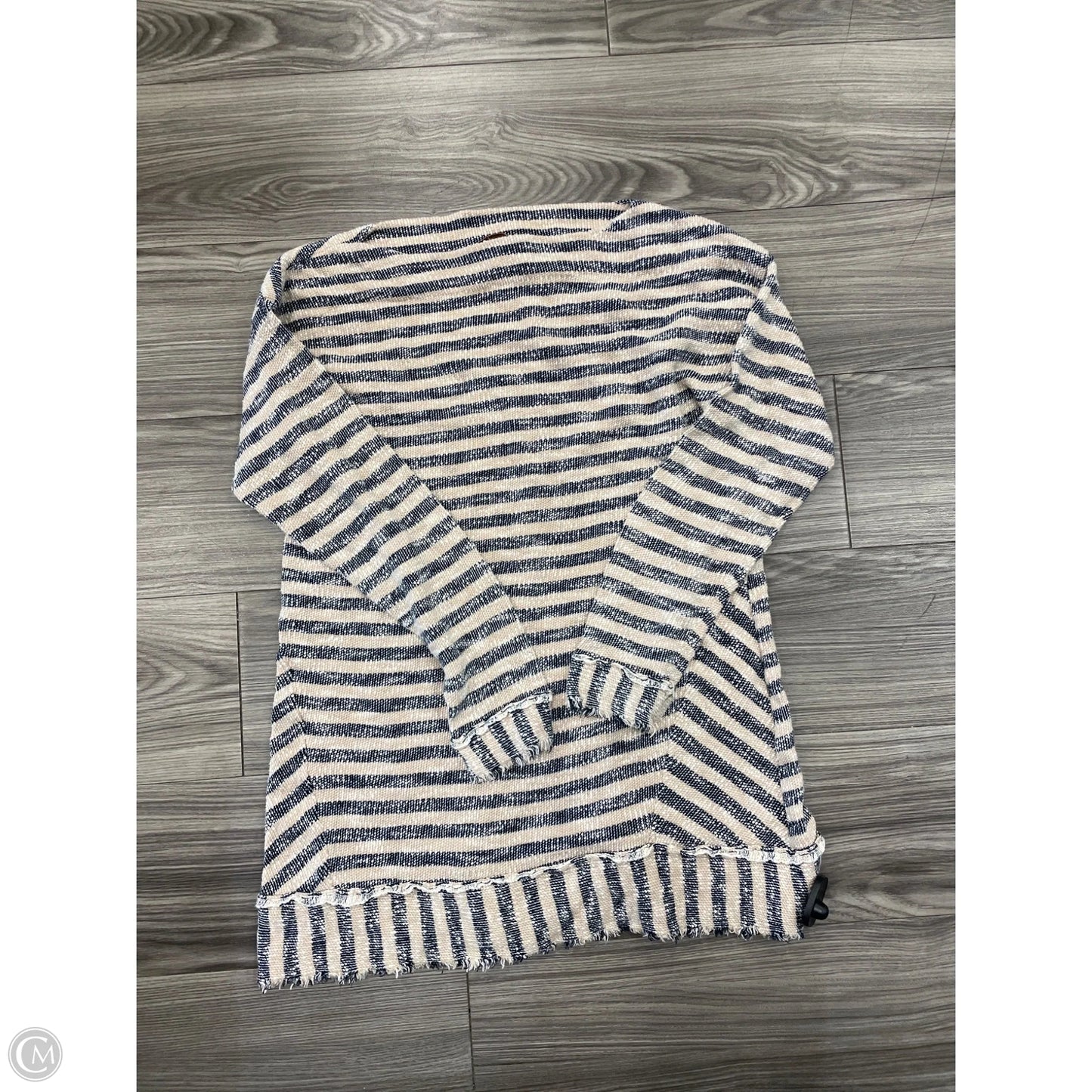 Sweatshirt Crewneck By Soft Surroundings In Striped Pattern, Size: L