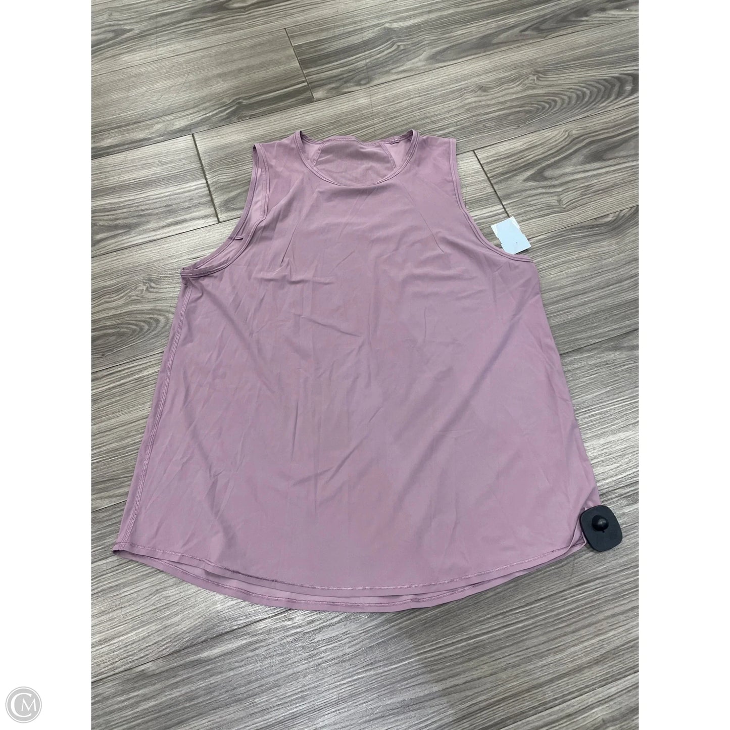 Athletic Tank Top By Lululemon In Purple, Size: M
