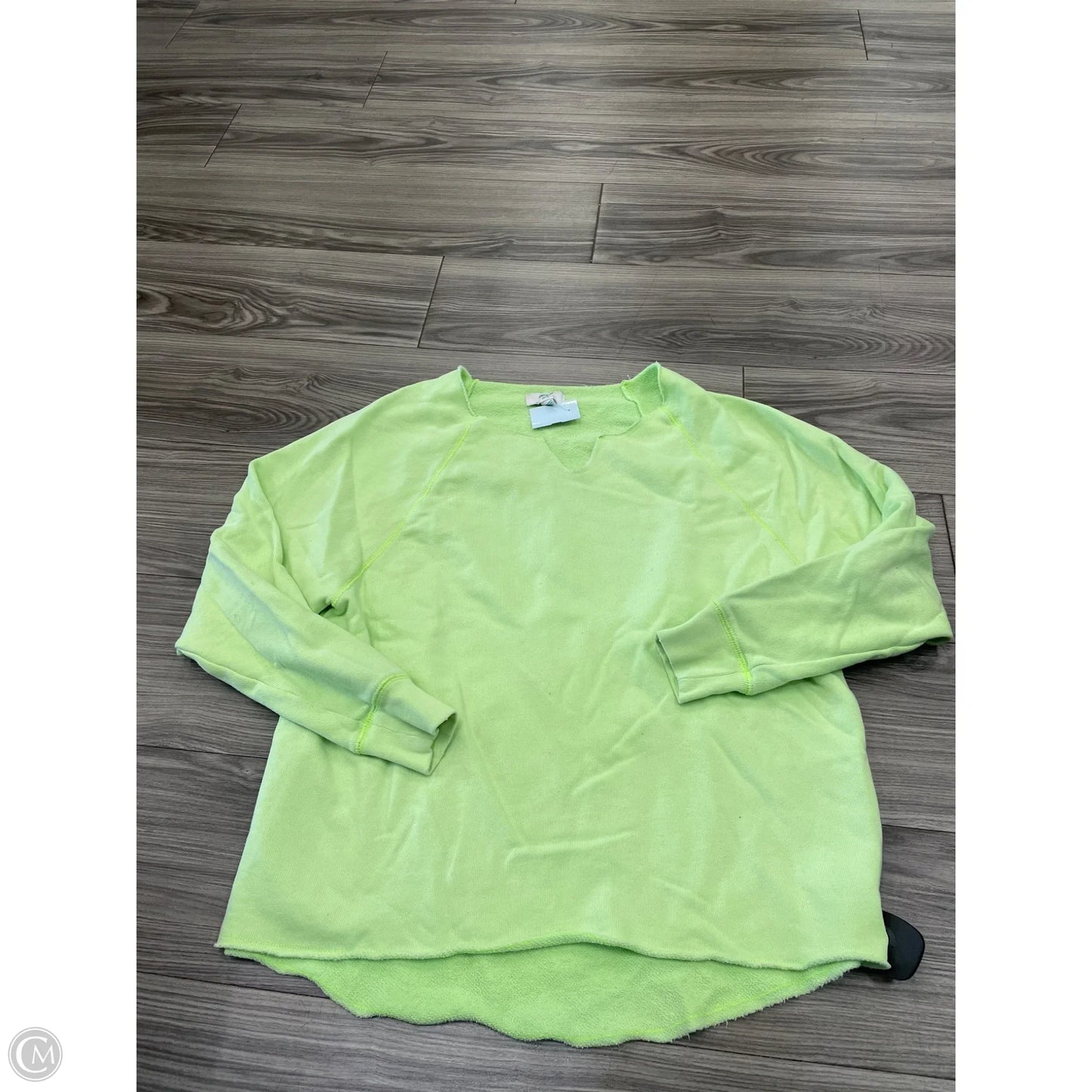 Sweatshirt Crewneck By Aerie In Green, Size: Xs