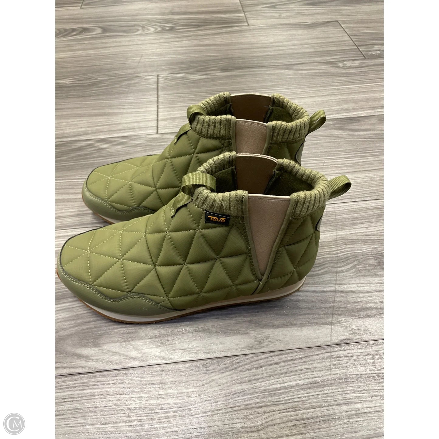 Boots Rain By Teva In Green, Size: 9