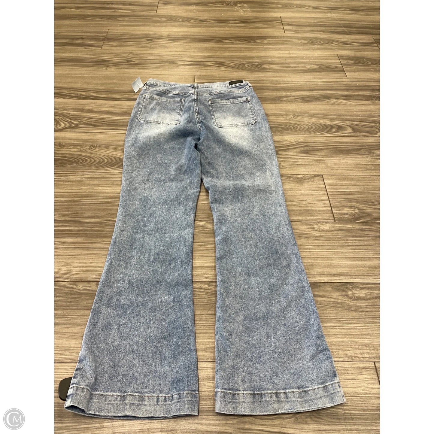 Jeans Flared By Nicole Miller In Blue, Size: 10