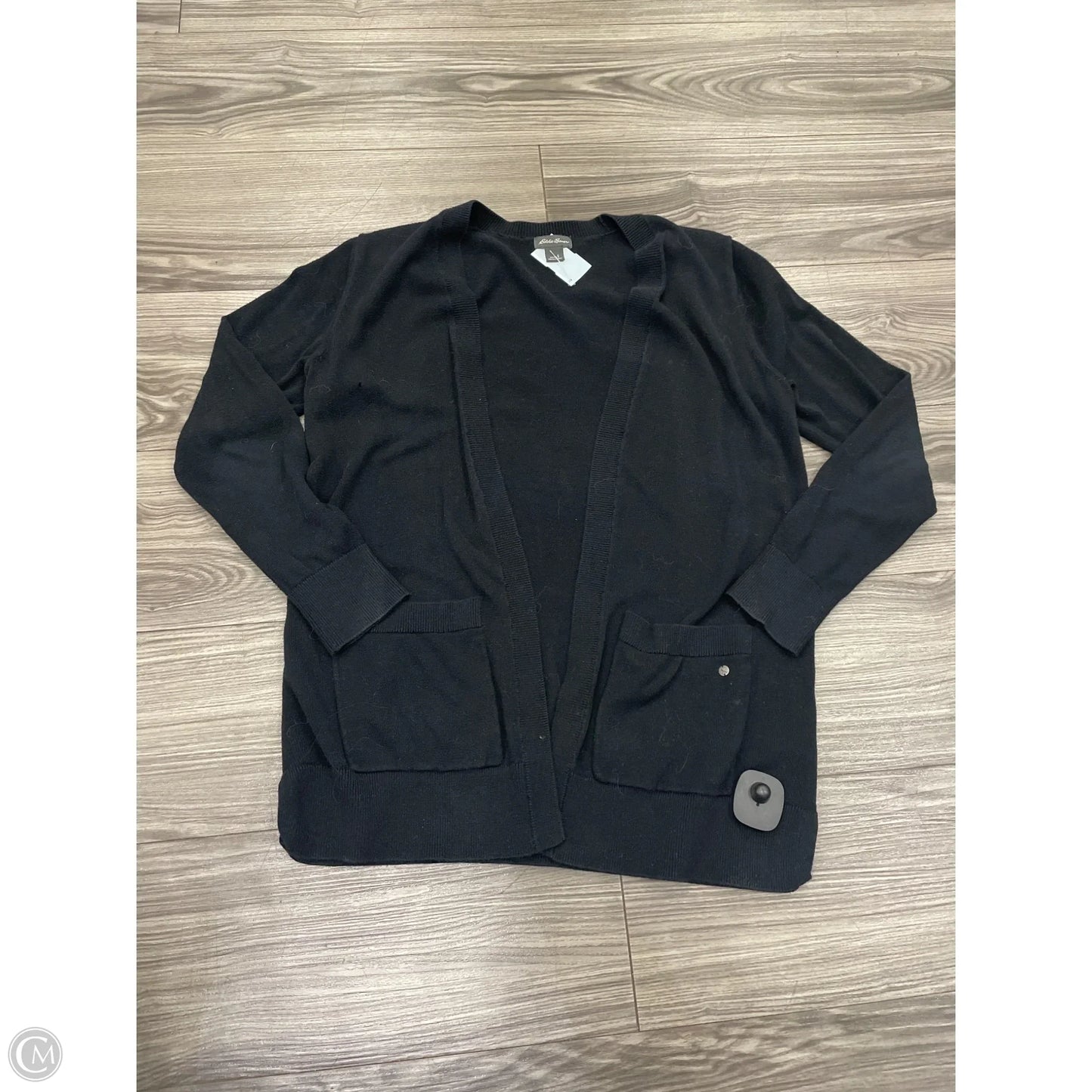Cardigan By Eddie Bauer In Black, Size: S