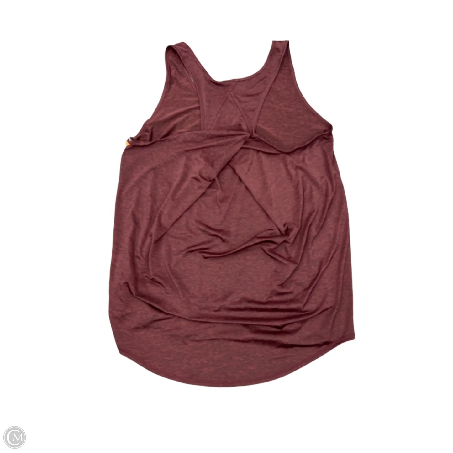 Athletic Tank Top By Lululemon In Maroon, Size: 4