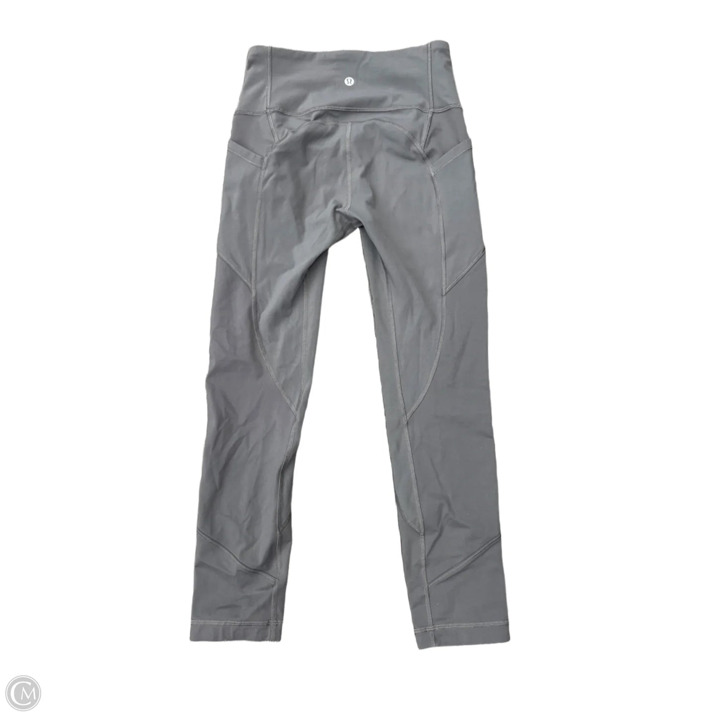 Athletic Leggings By Lululemon In Grey, Size: 4