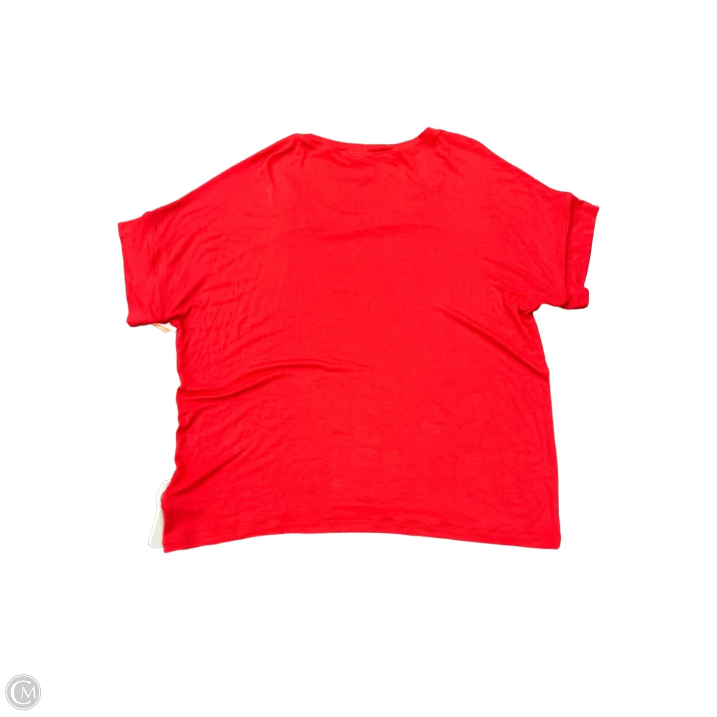Top Short Sleeve By Cabi In Red, Size: S