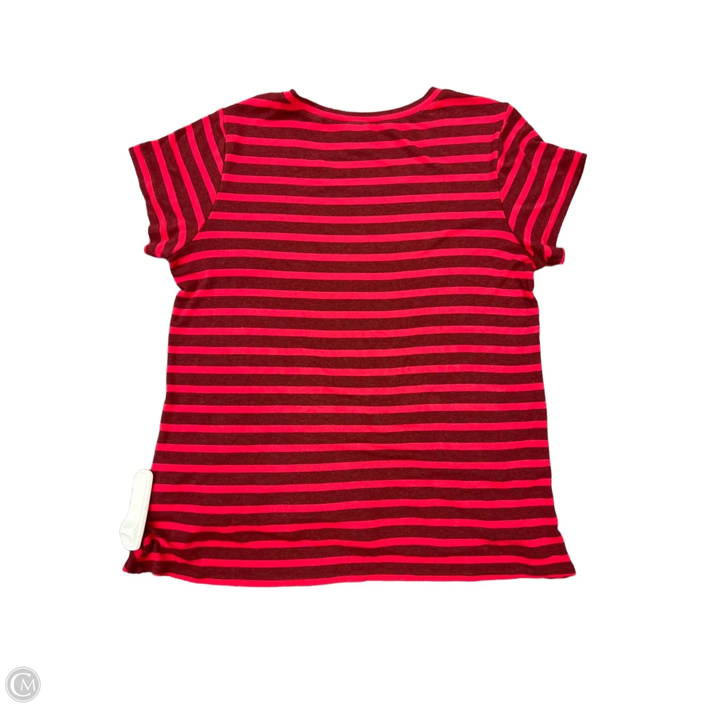 Top Short Sleeve By Cabi In Red, Size: M