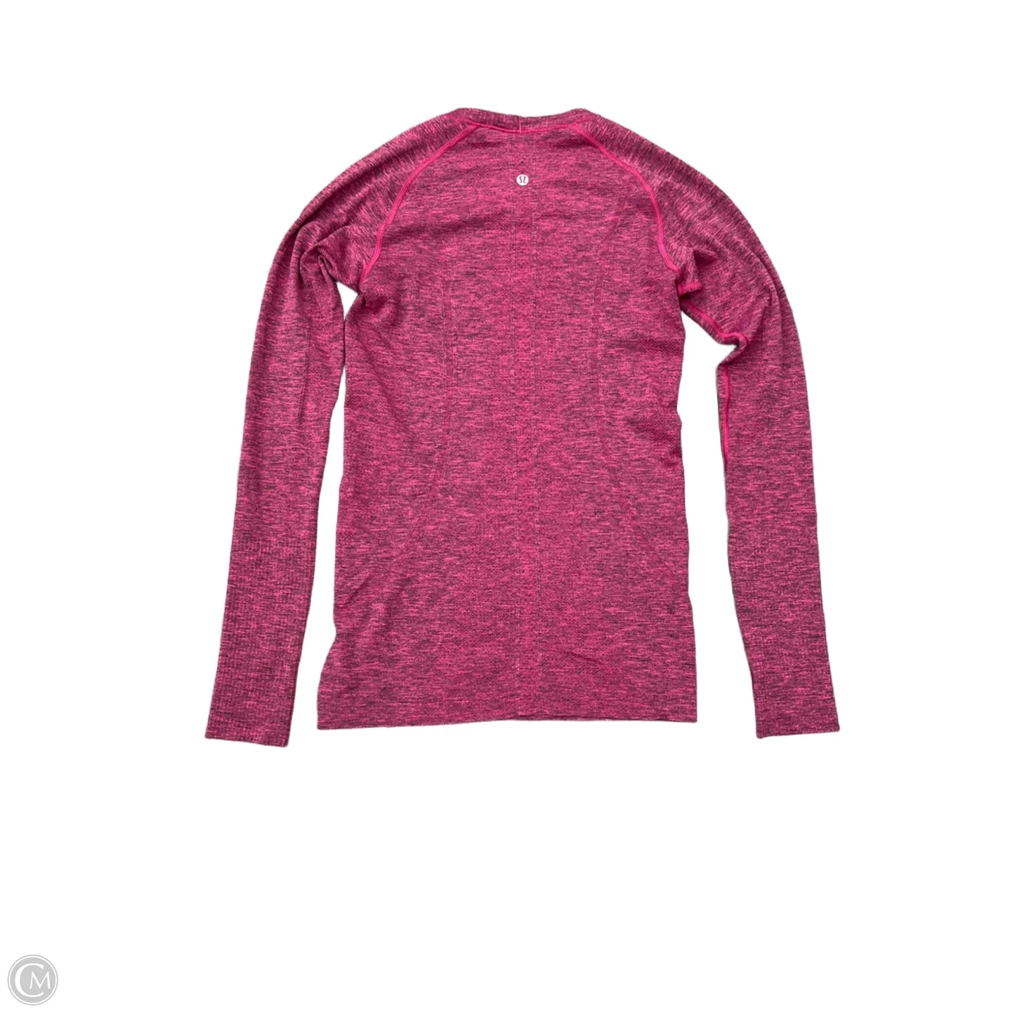 Athletic Top Long Sleeve Crewneck By Lululemon In Pink, Size: 6