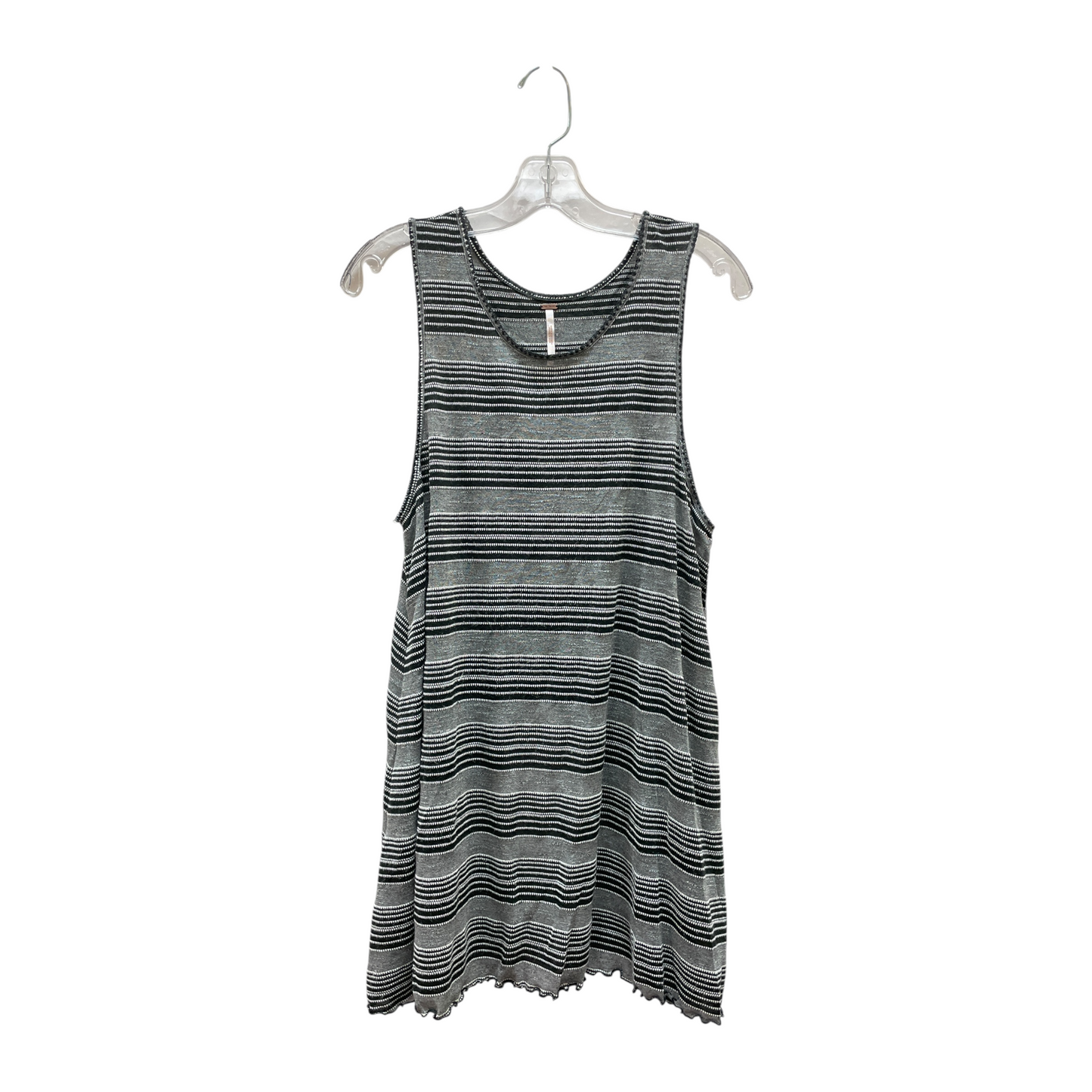 Top Sleeveless By Free People In Black & White, Size:Xl
